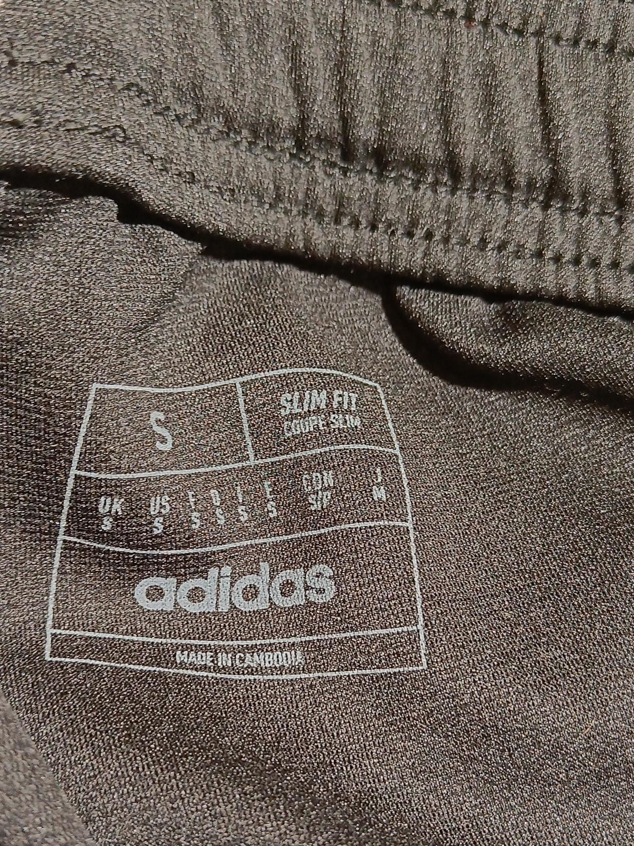Adidas Men's Sports Bottoms S Black 100% Polyester Sweatpants - Image 5