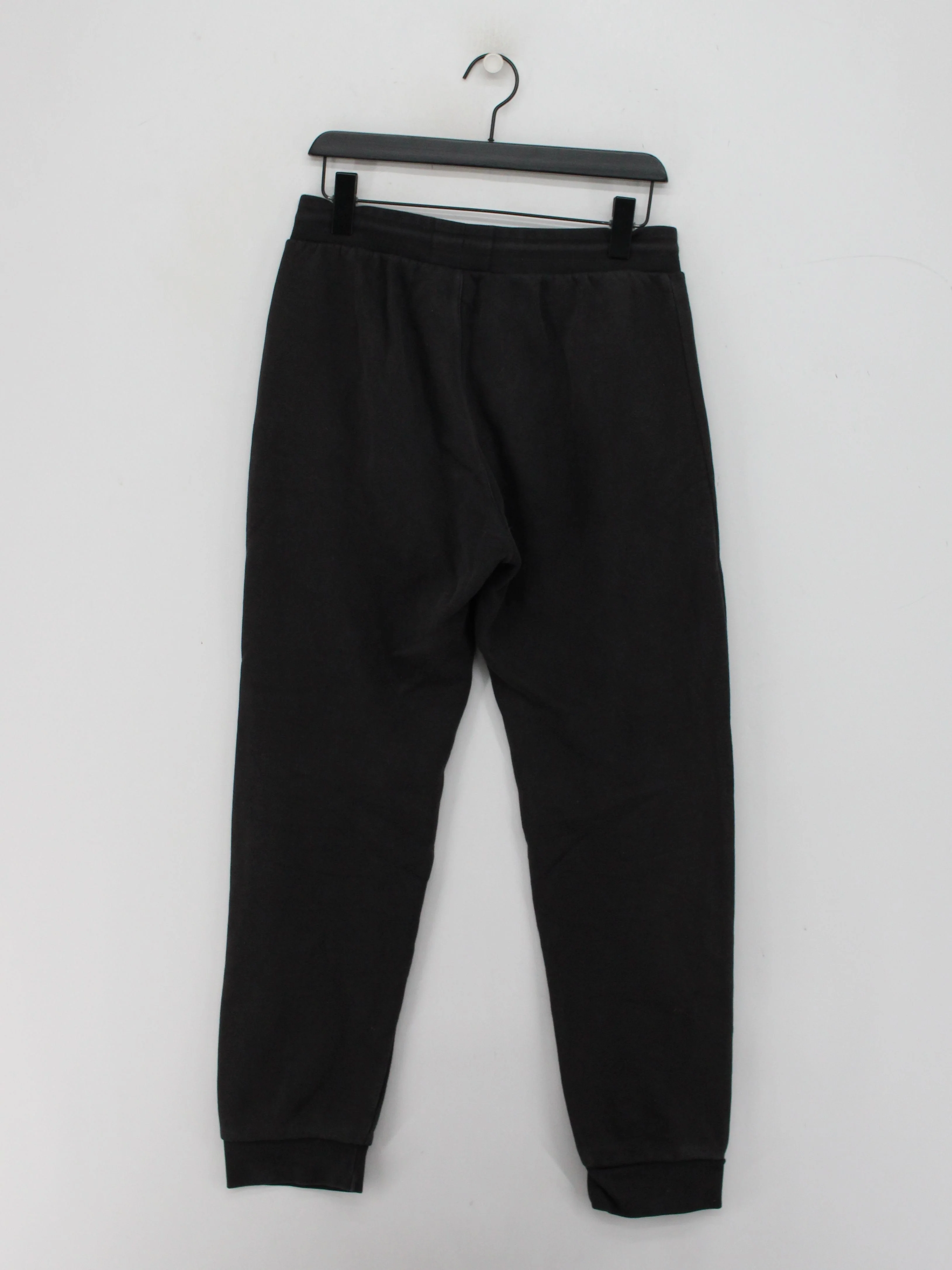 Adidas Men's Sports Bottoms S Black Cotton with Polyester, Spandex Sweatpants - Image 2
