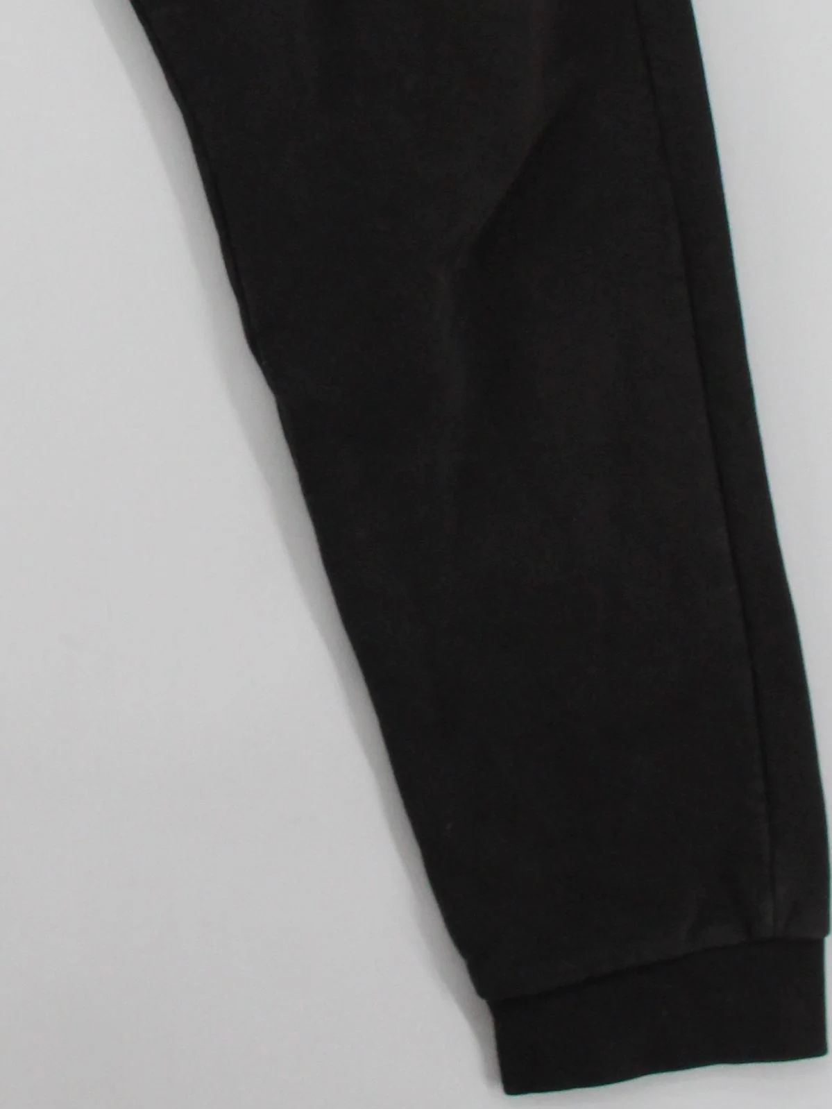 Adidas Men's Sports Bottoms S Black Cotton with Polyester, Spandex Sweatpants - Image 4