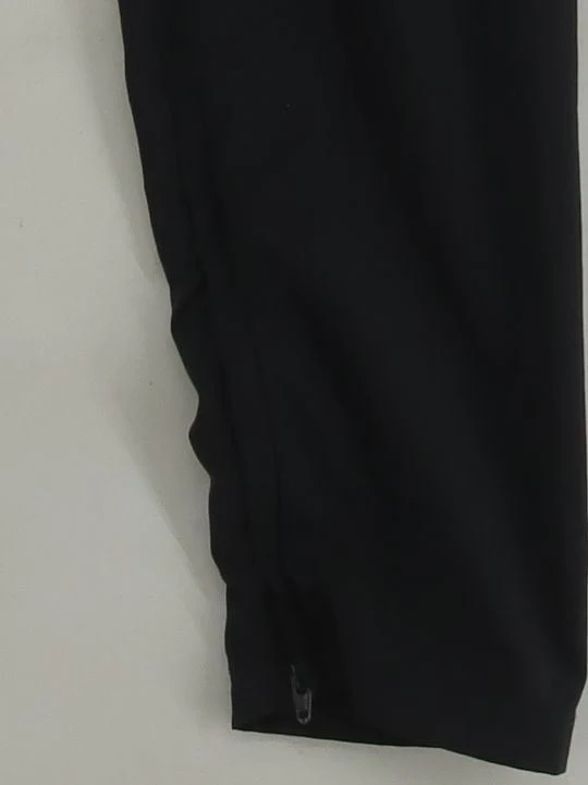 Adidas Men's Sports Bottoms S Black Polyester with Elastane Sweatpants - Image 4