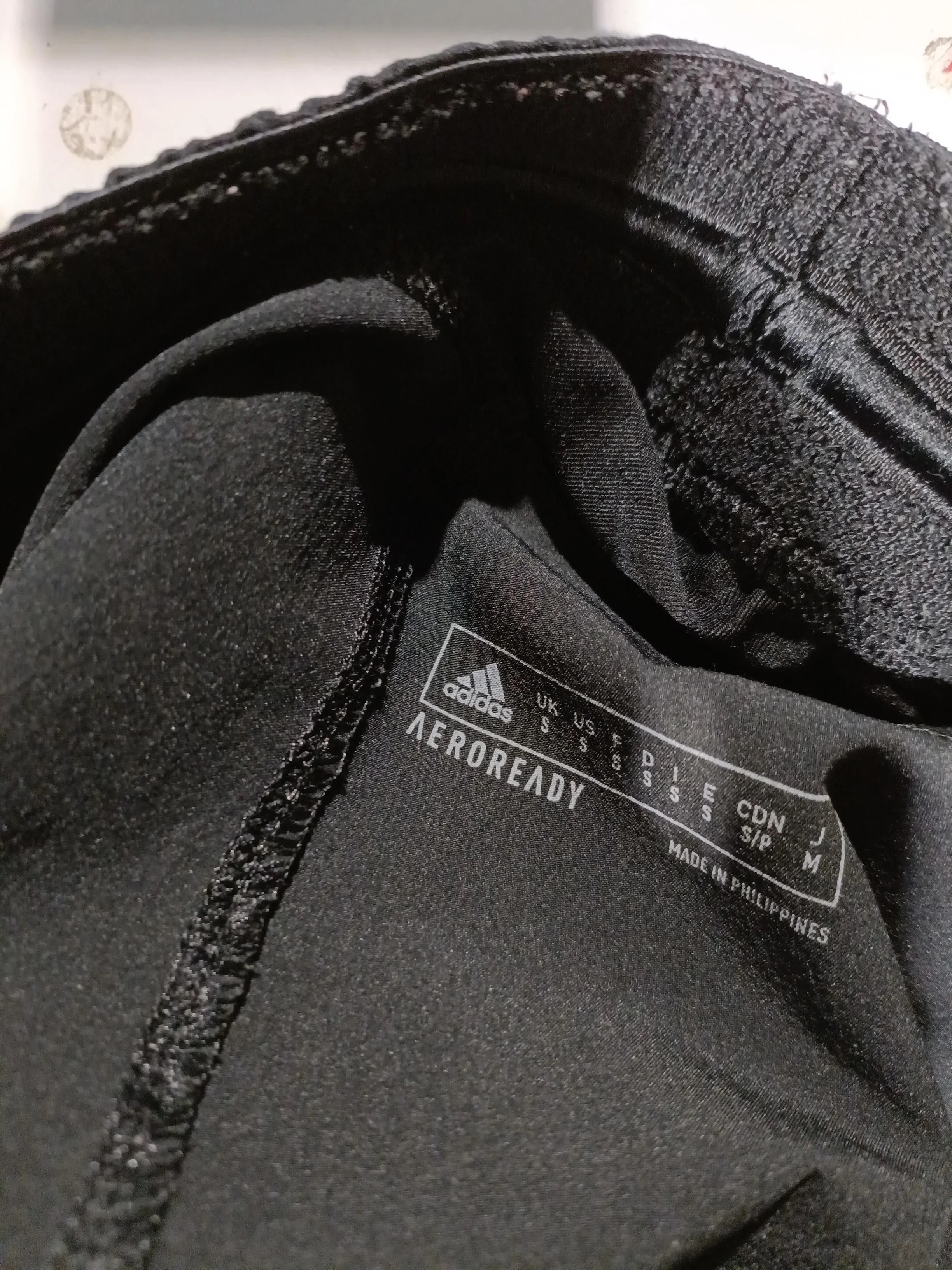 Adidas Men's Sports Bottoms S Black Polyester with Elastane Sweatpants - Image 5