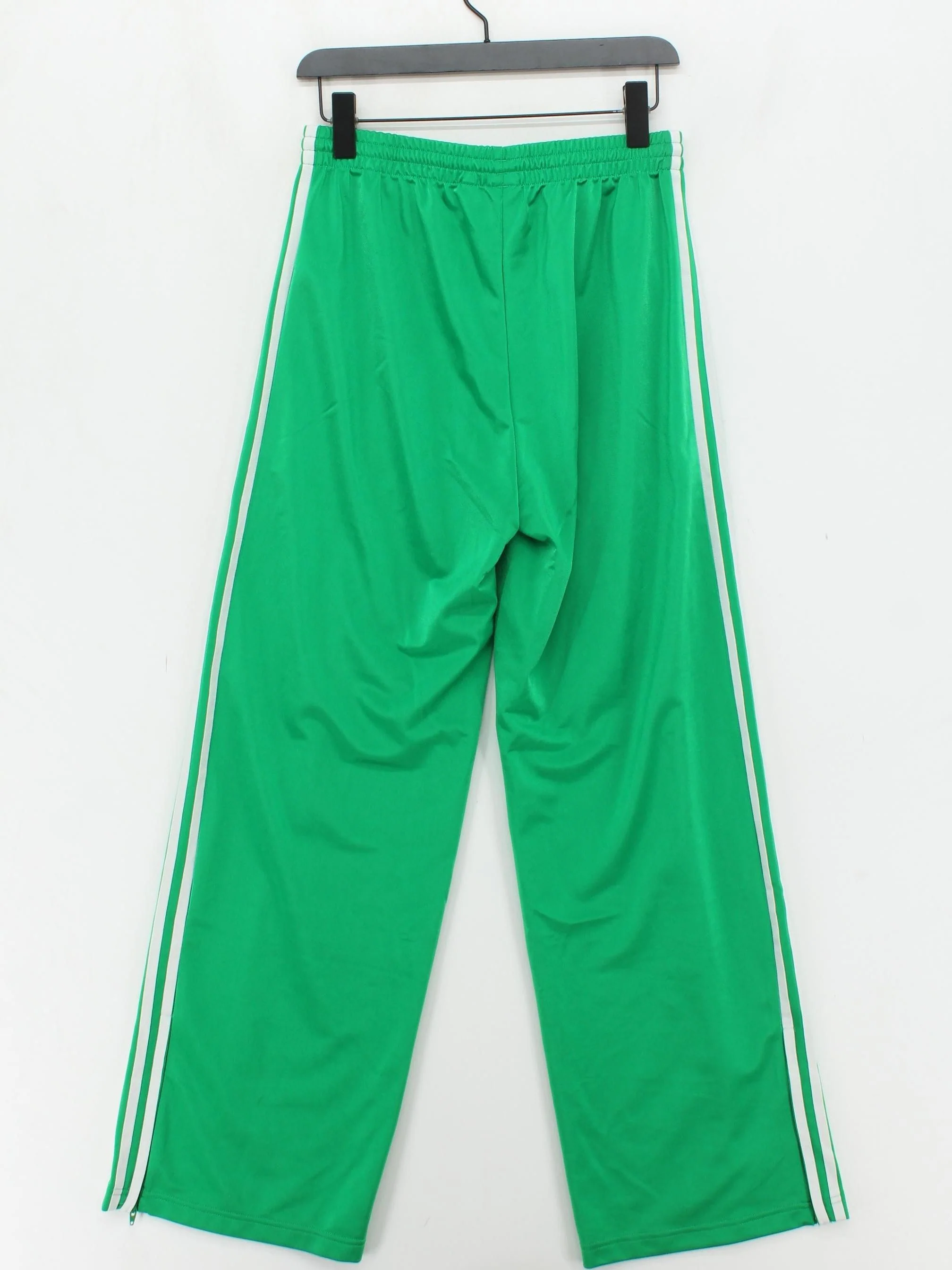 Adidas Men's Sports Bottoms S Green 100% Polyester Sweatpants - Image 2
