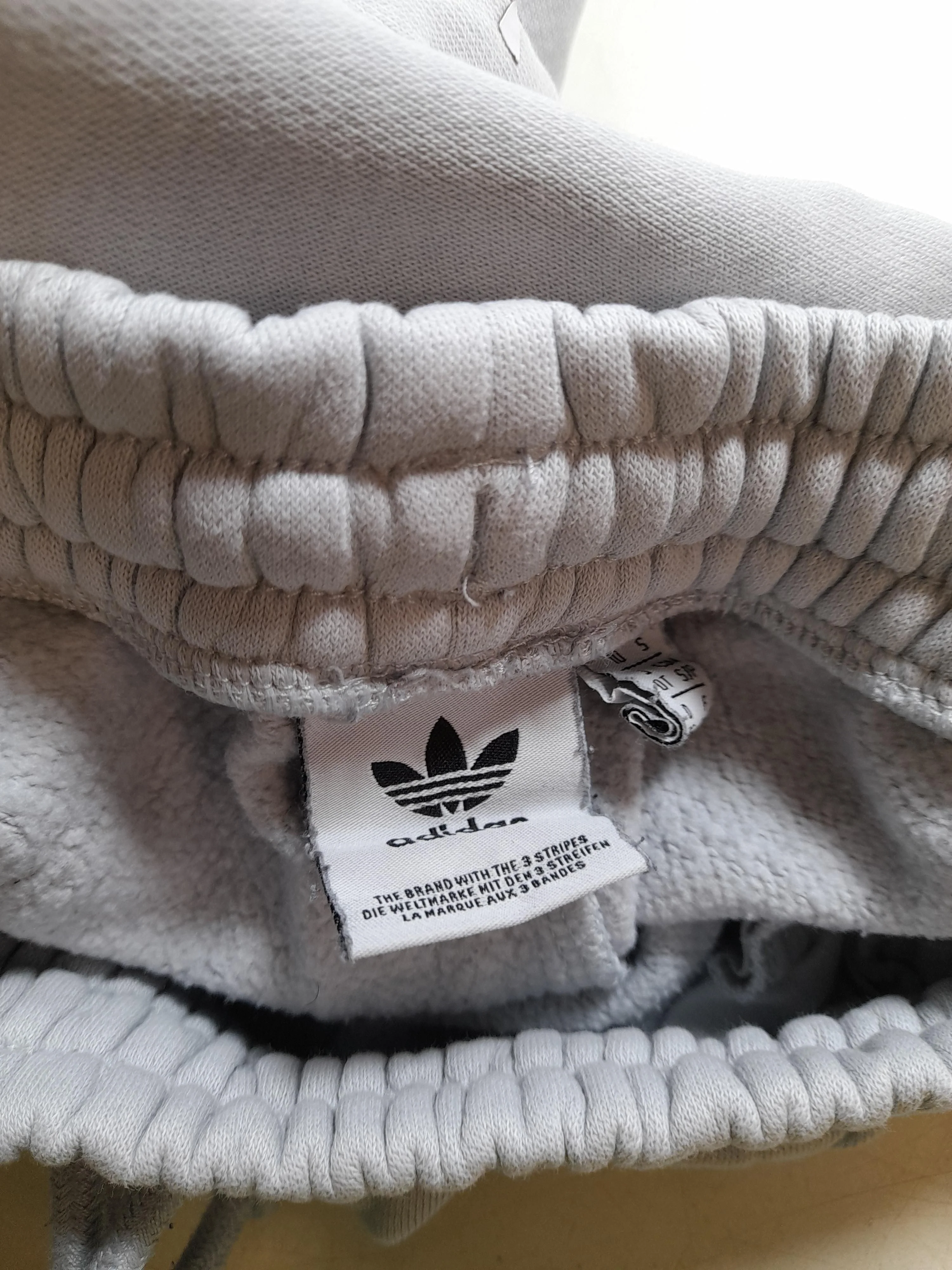 Adidas Men's Sports Bottoms S Grey Cotton with Polyester Sweatpants - Image 6