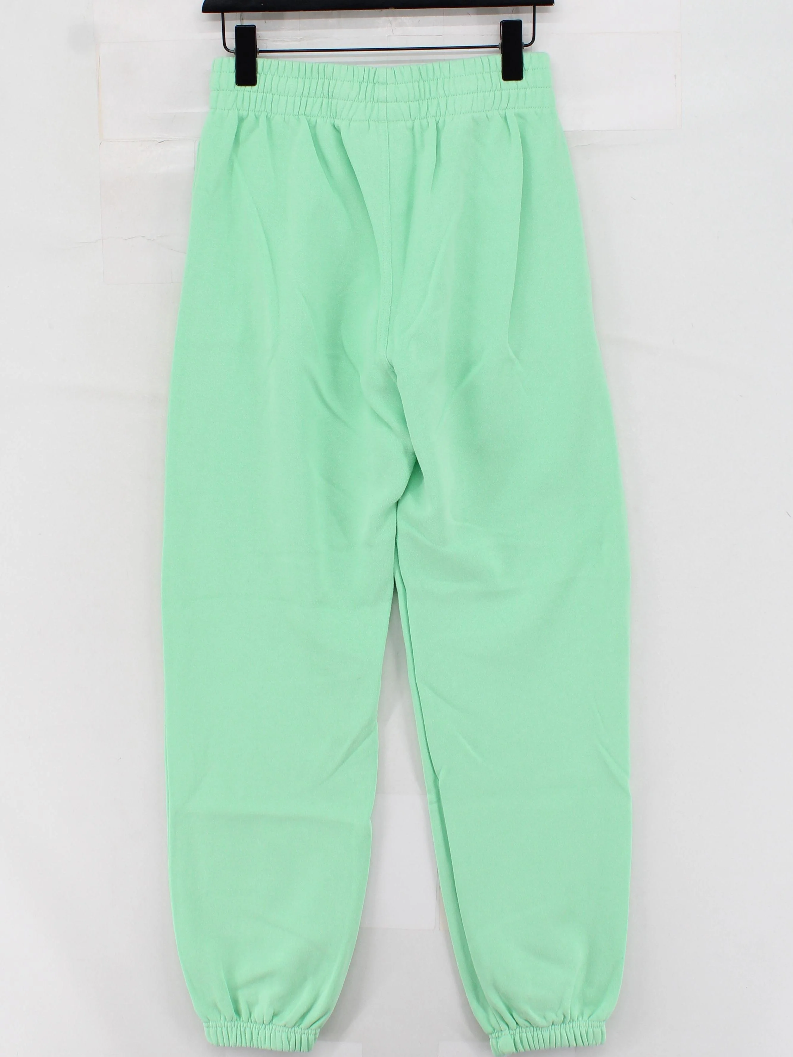Adidas Men's Sports Bottoms W 38 in Green Cotton with Polyester Sweatpants - Image 2