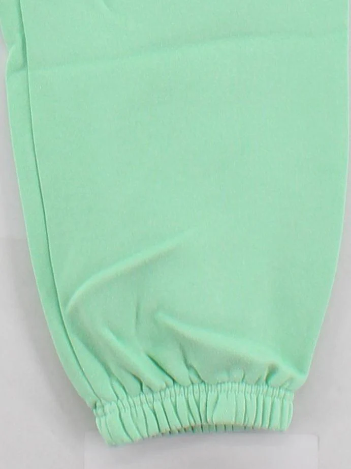 Adidas Men's Sports Bottoms W 38 in Green Cotton with Polyester Sweatpants - Image 4