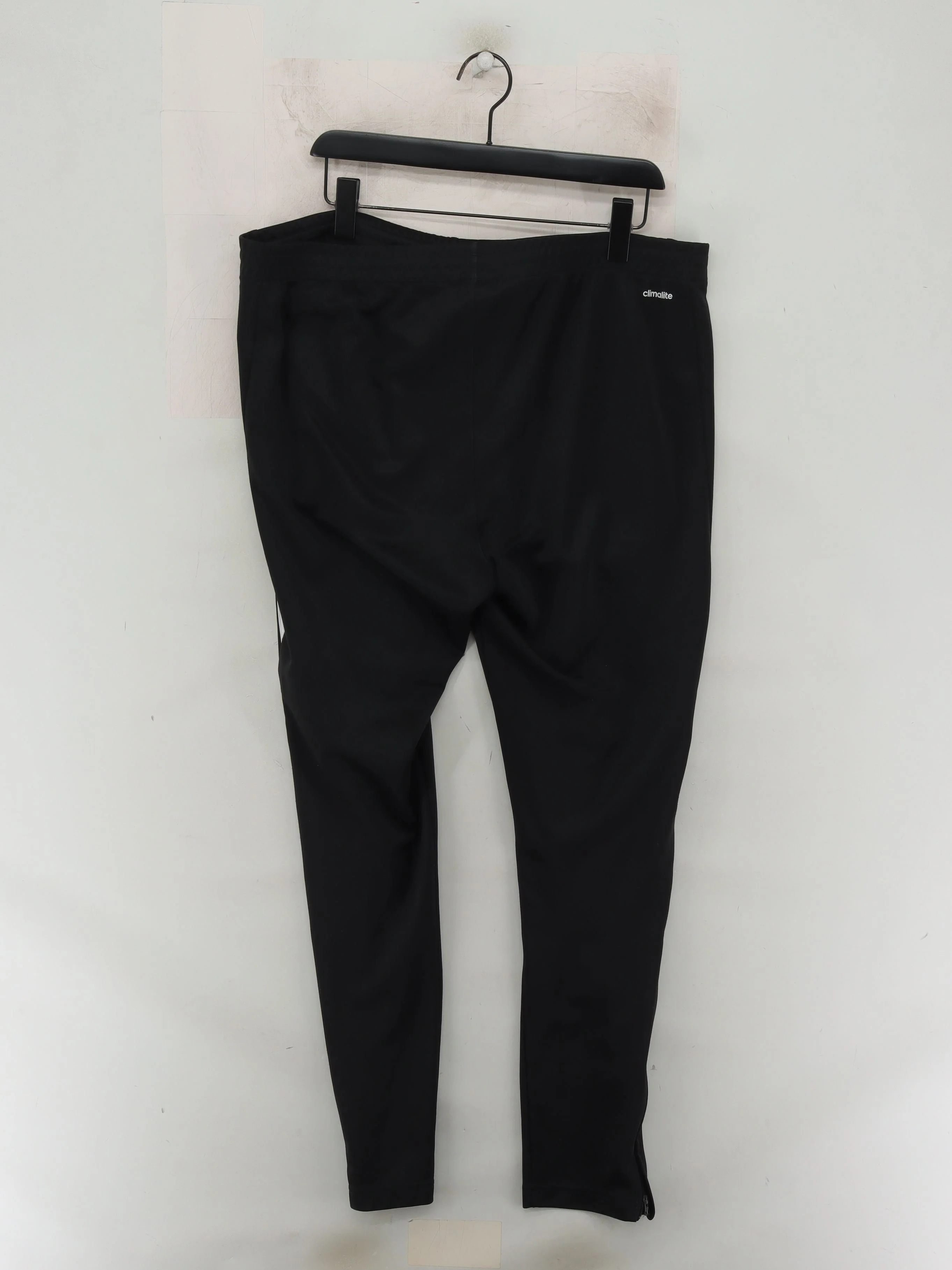 Adidas Men's Sports Bottoms XL Black 100% Other Sweatpants - Image 2