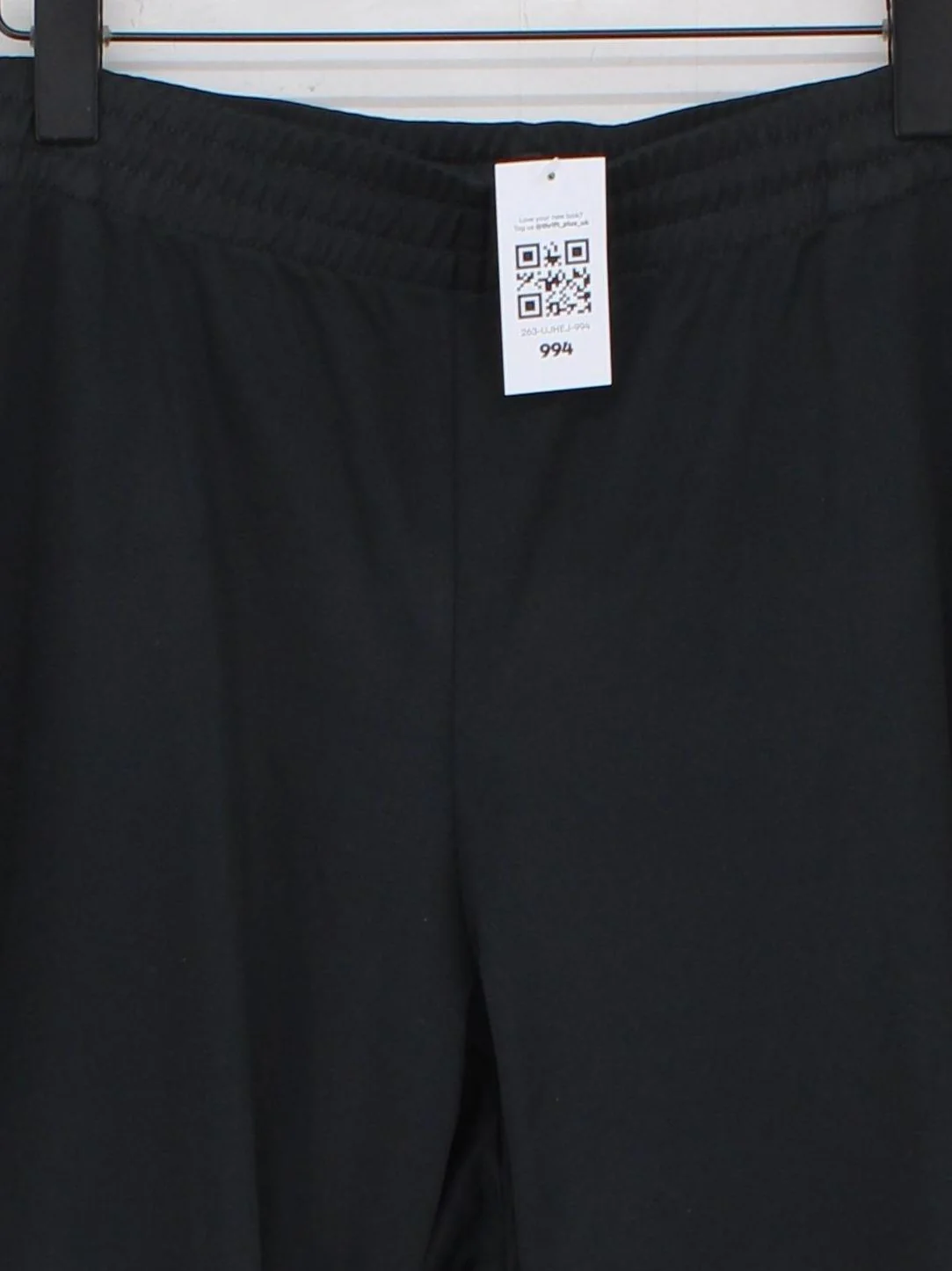 Adidas Men's Sports Bottoms XL Black 100% Polyester Sweatpants - Image 3