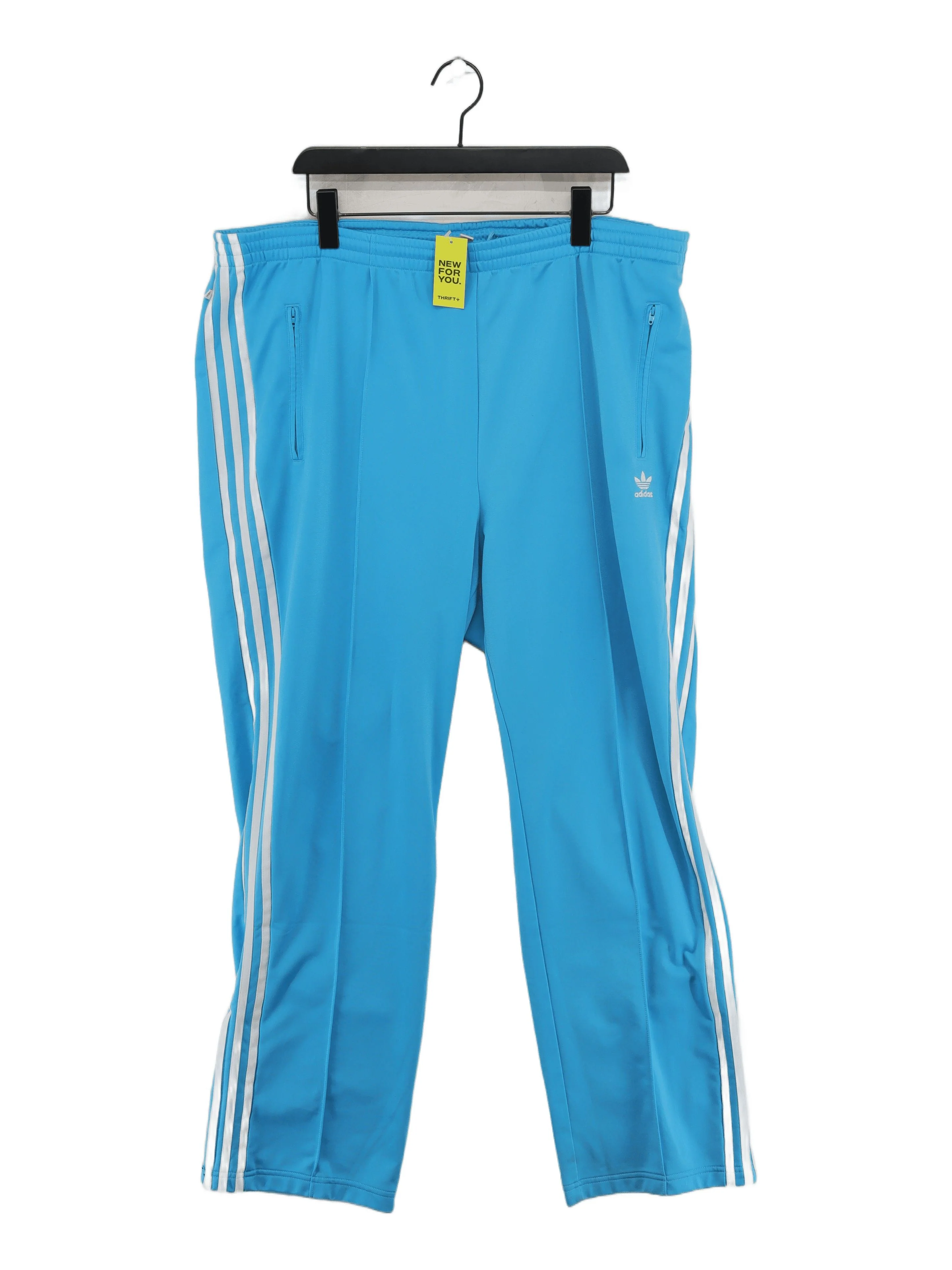Adidas Men's Sports Bottoms XXL Blue 100% Polyester Sweatpants