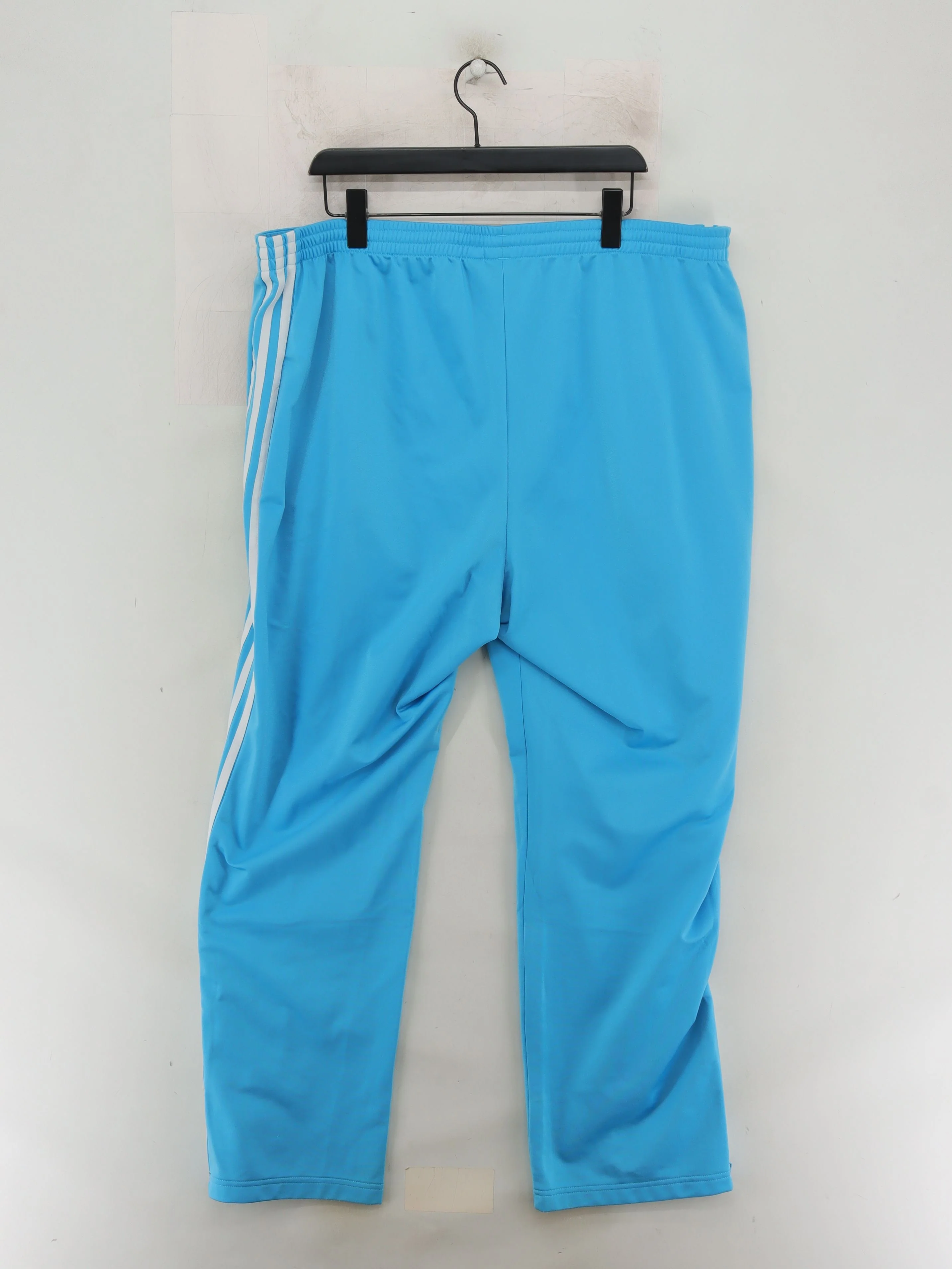 Adidas Men's Sports Bottoms XXL Blue 100% Polyester Sweatpants - Image 2