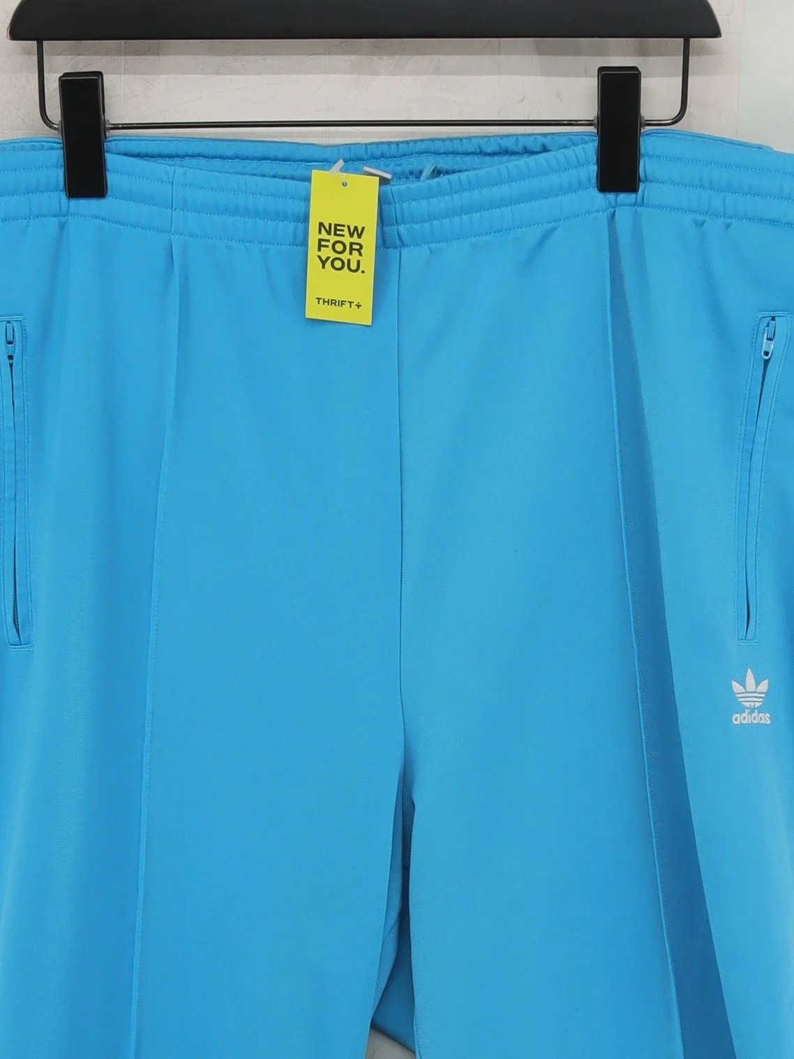Adidas Men's Sports Bottoms XXL Blue 100% Polyester Sweatpants - Image 3