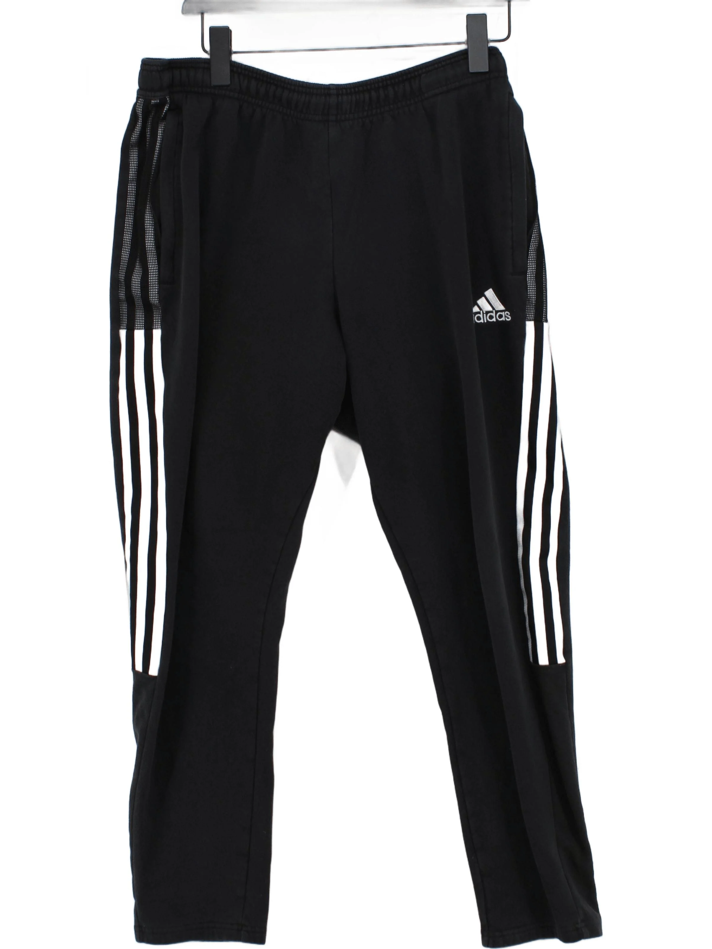 Adidas Men's Sports Bottoms XXS Black 100% Other Sweatpants