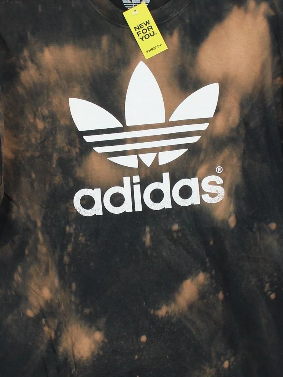 Adidas Men's T-Shirt L Black 100% Cotton Basic - Image 3
