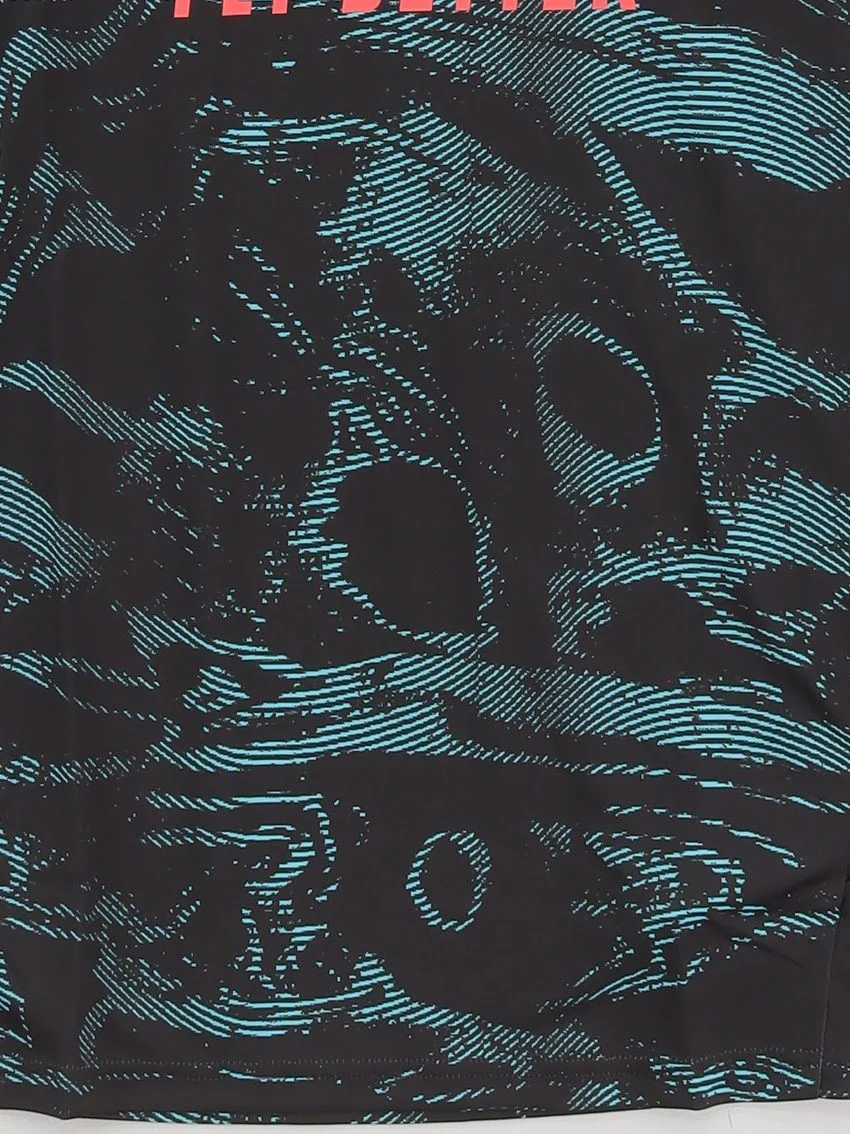 Adidas Men's T-Shirt L Black 100% Polyester V-Neck Basic New with tags - Image 4