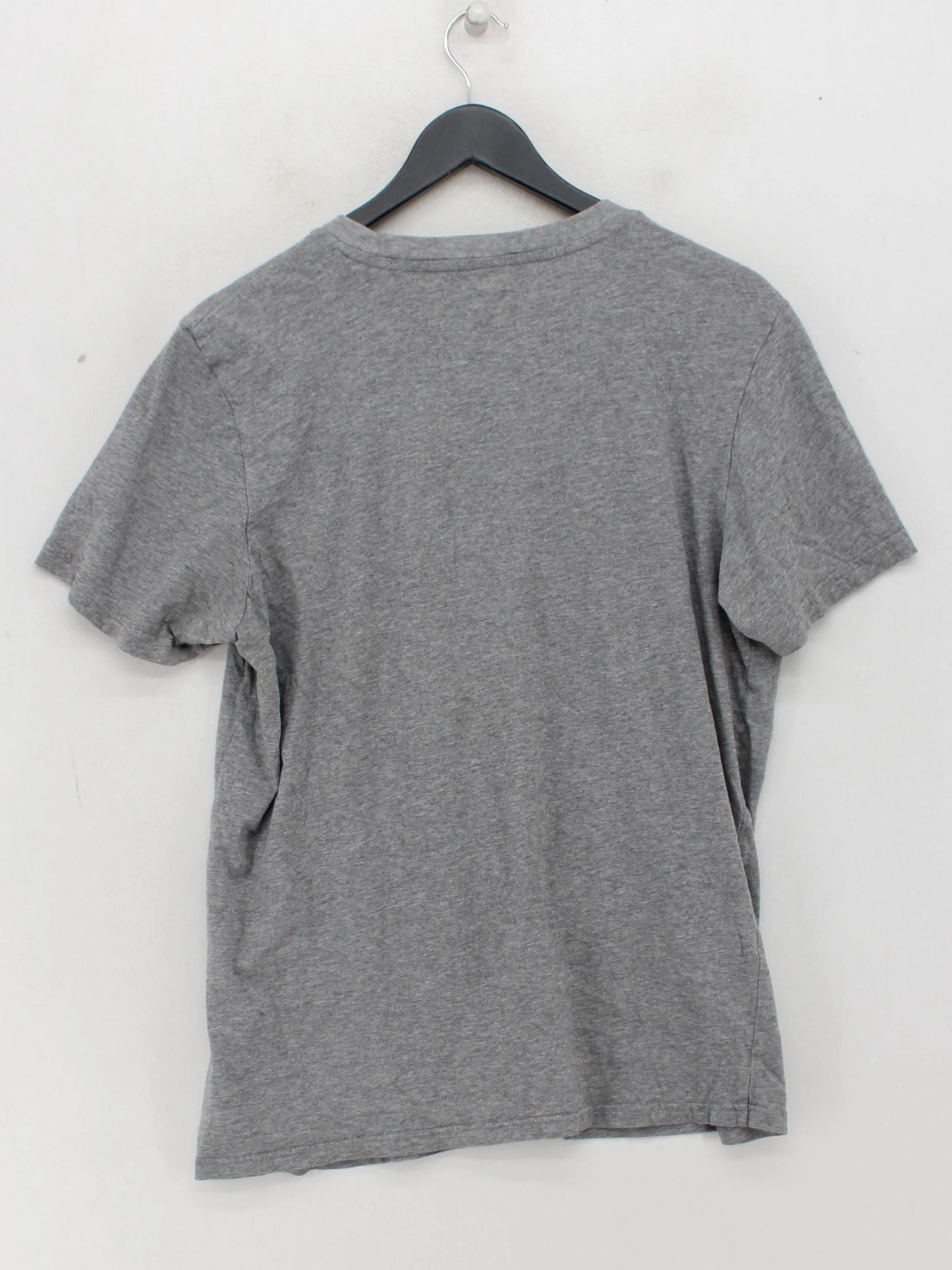 Adidas Men's T-Shirt L Grey Graphic 100% Cotton Basic - Image 2