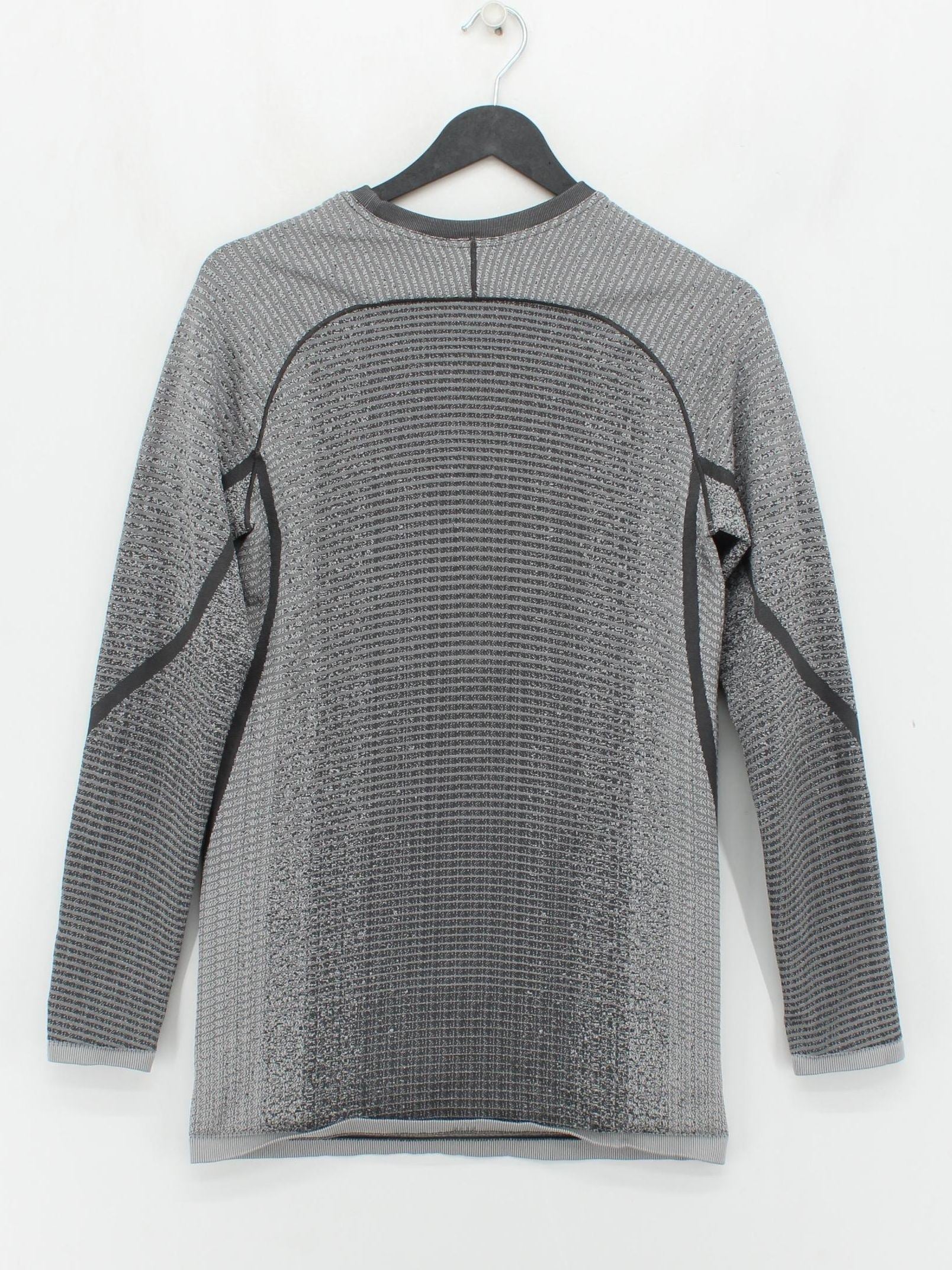 Adidas Men's T-Shirt L Grey Polyester with Nylon, Spandex Round Neck Basic - Image 2