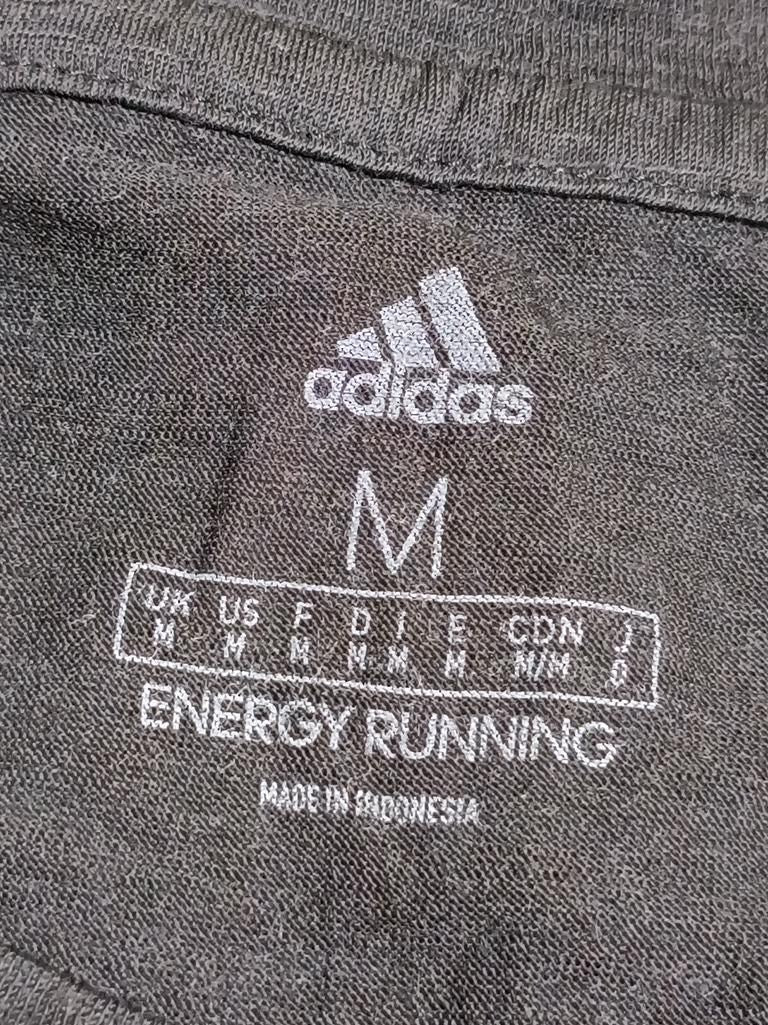 Adidas Men's T-Shirt M Black 100% Other Round Neck Basic - Image 6