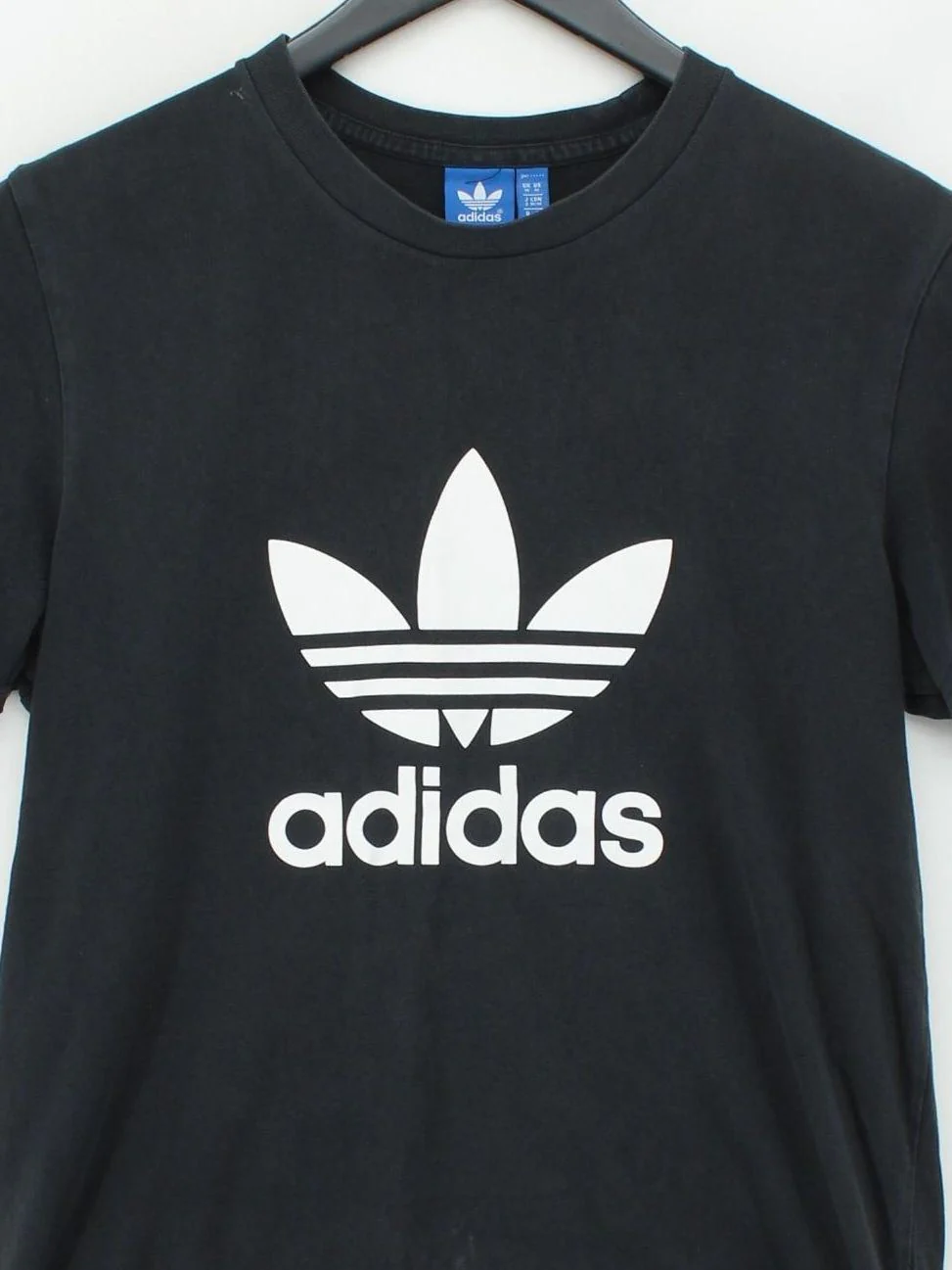 Adidas Men's T-Shirt M Black Graphic 100% Cotton Basic - Image 3
