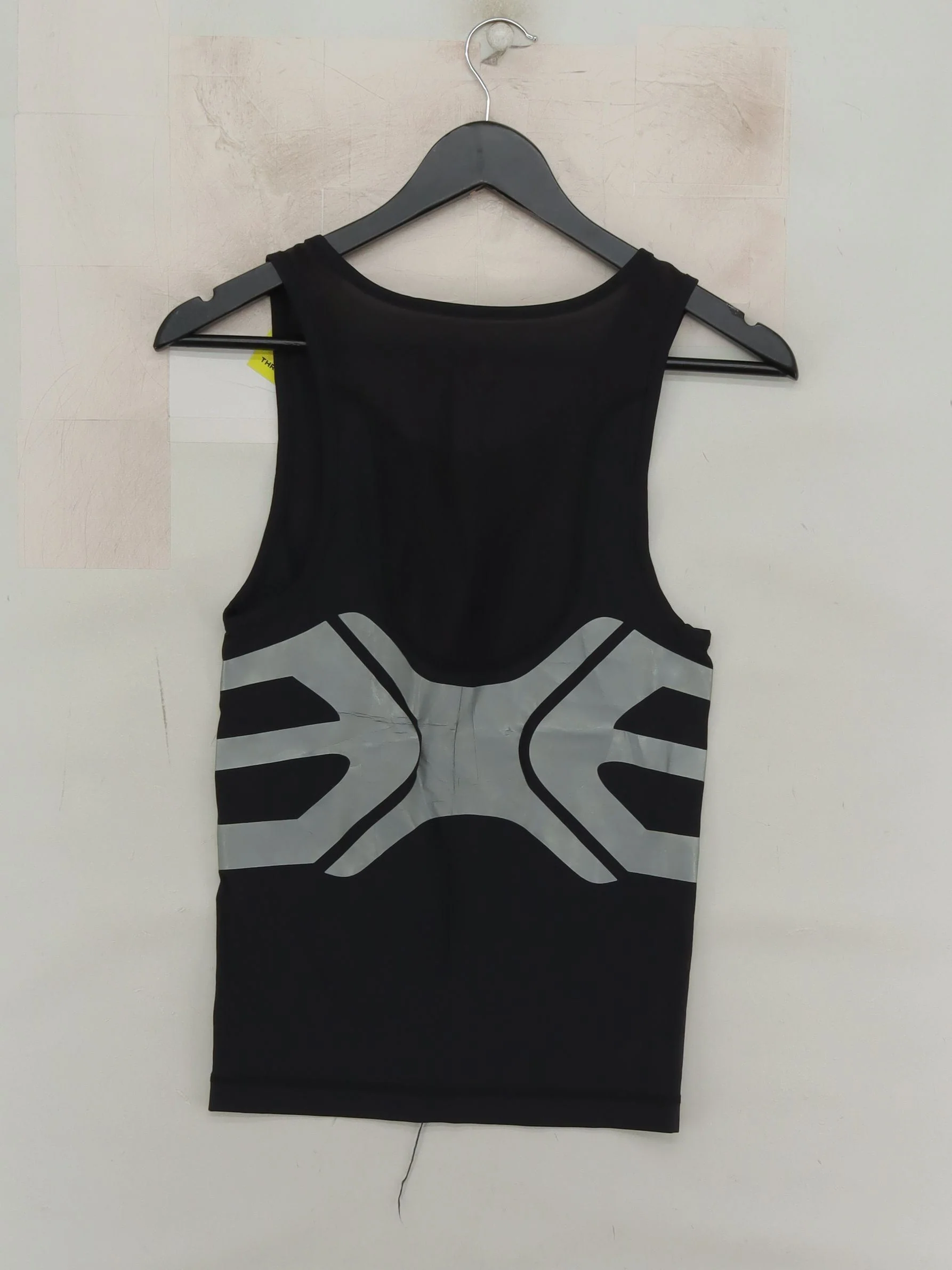 Adidas Men's T-Shirt M Black Nylon with Spandex Sleeveless Round Neck Basic - Image 2