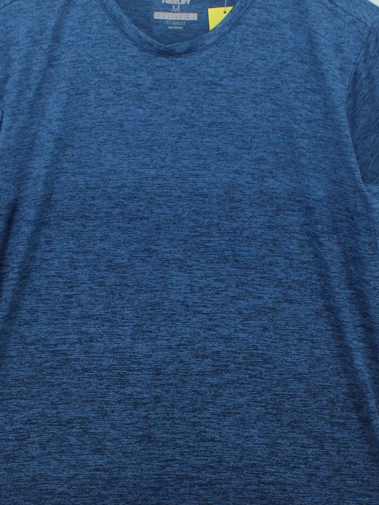 Adidas Men's T-Shirt M Blue 100% Other Round Neck Basic - Image 3