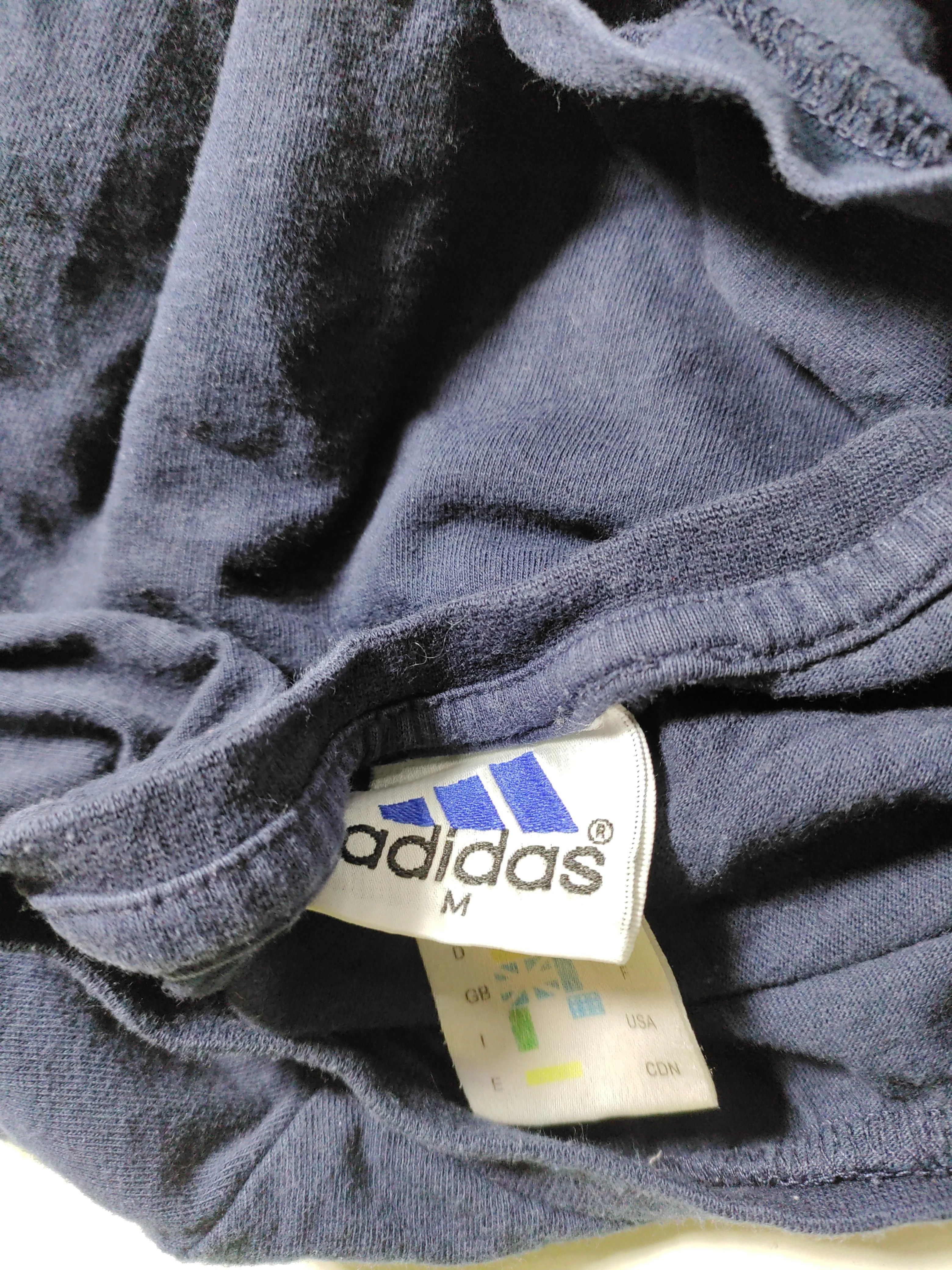 Adidas Men's T-Shirt M Blue Graphic 100% Cotton Basic - Image 6