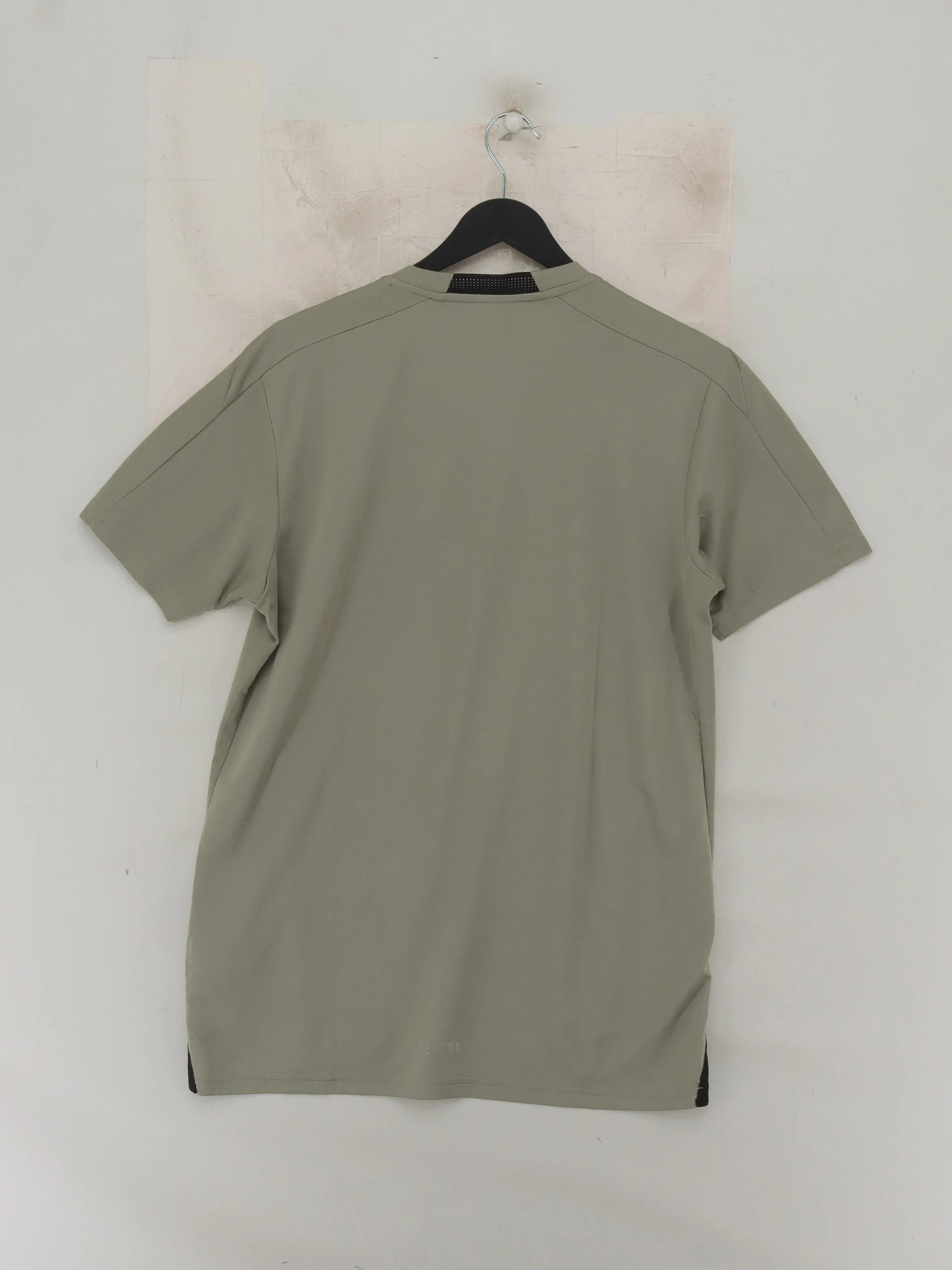 Adidas Men's T-Shirt M Green 100% Polyester Round Neck Basic - Image 2