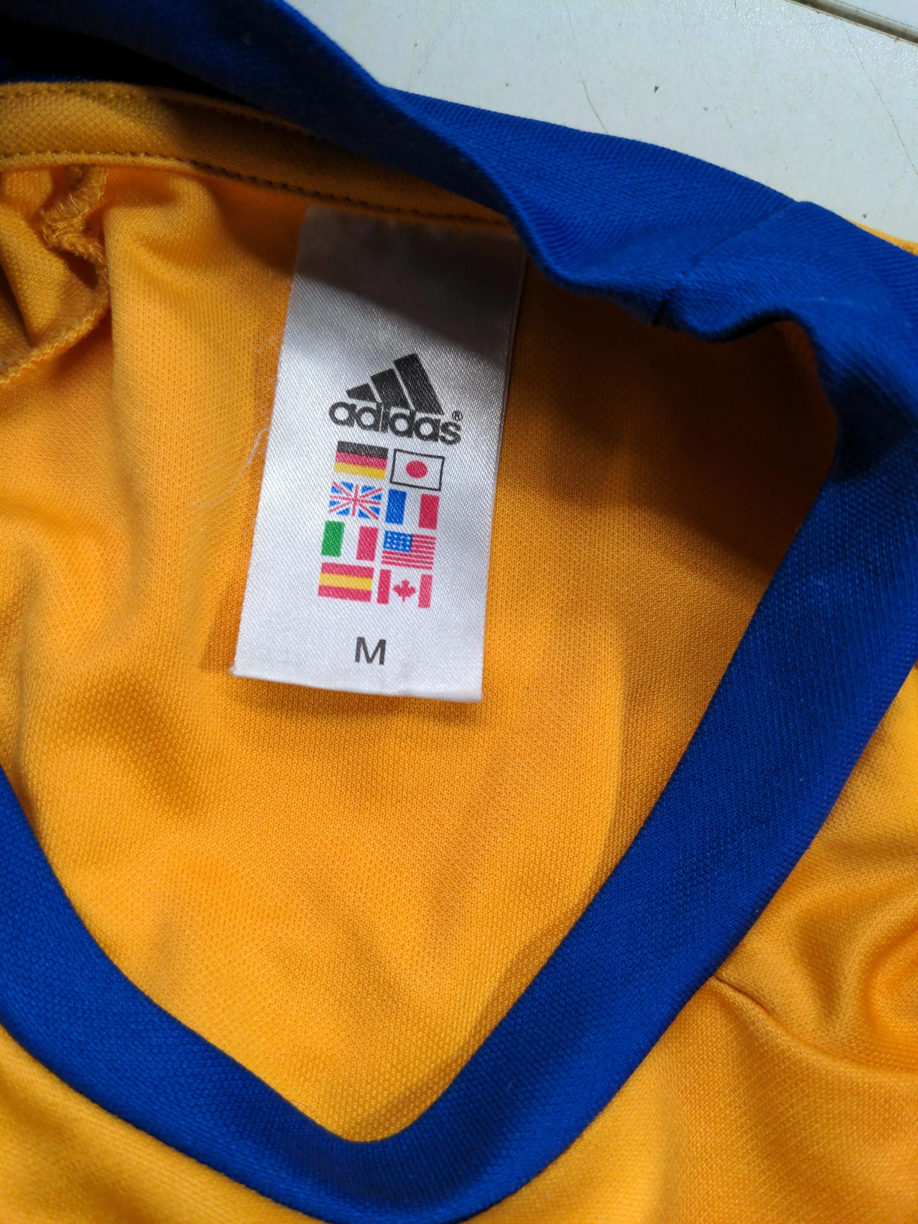 Adidas Men's T-Shirt M Multi 100% Polyester Round Neck Basic - Image 5