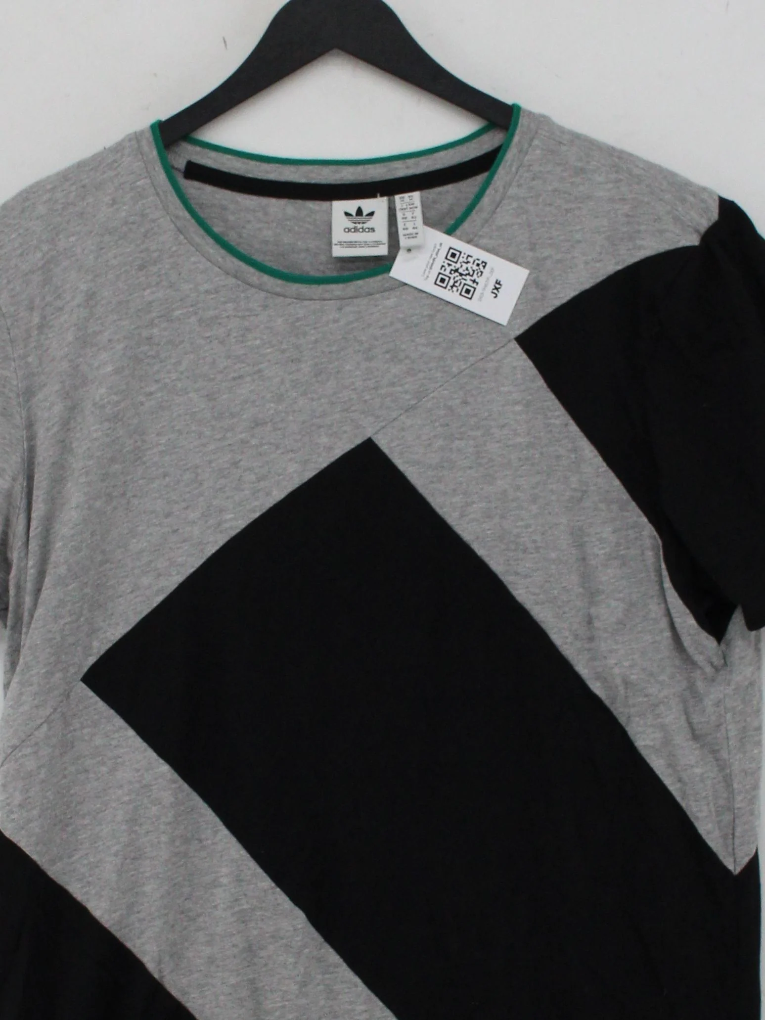 Adidas Men's T-Shirt M Multi Geometric 100% Cotton Basic - Image 3