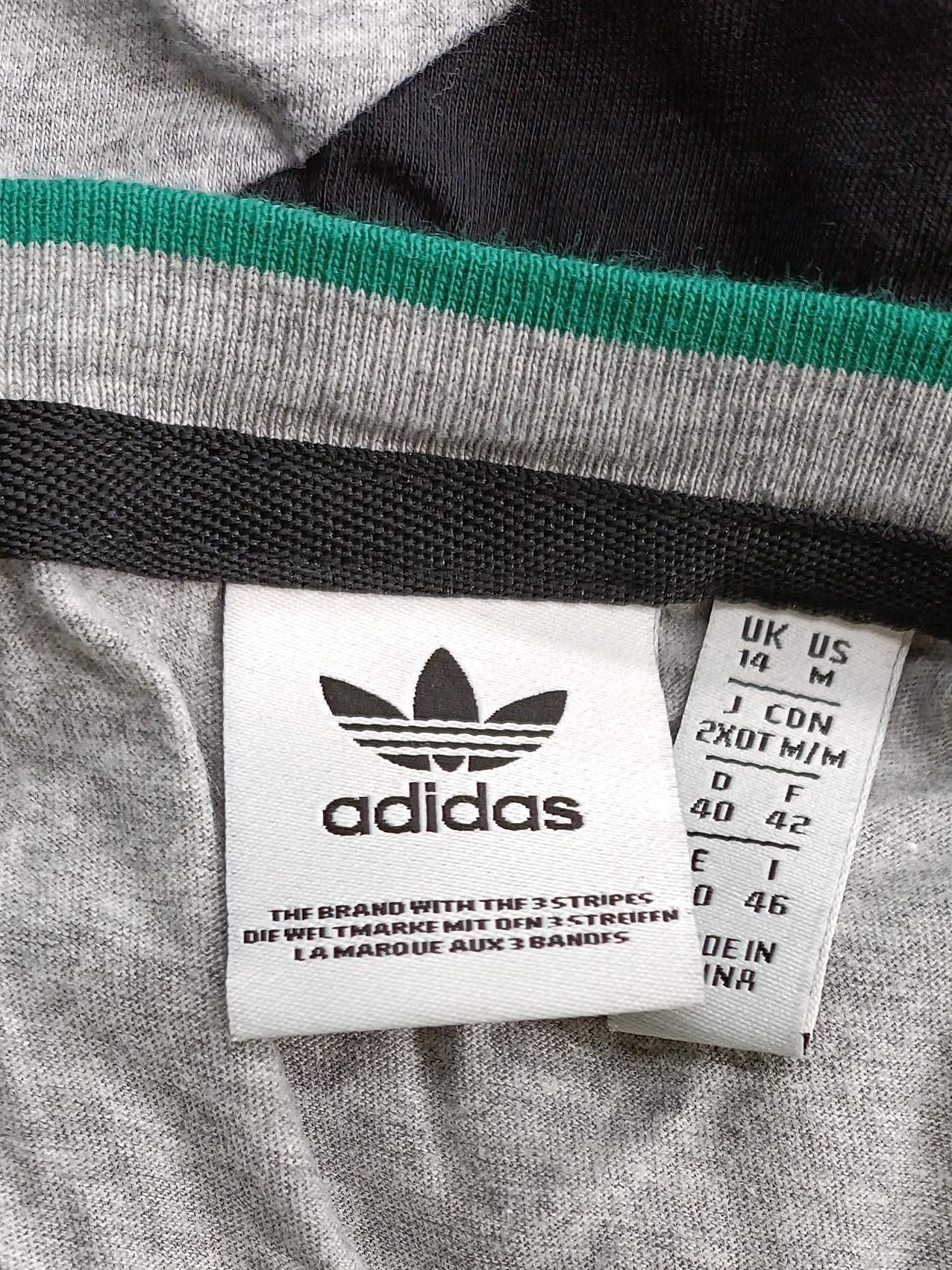 Adidas Men's T-Shirt M Multi Geometric 100% Cotton Basic - Image 5