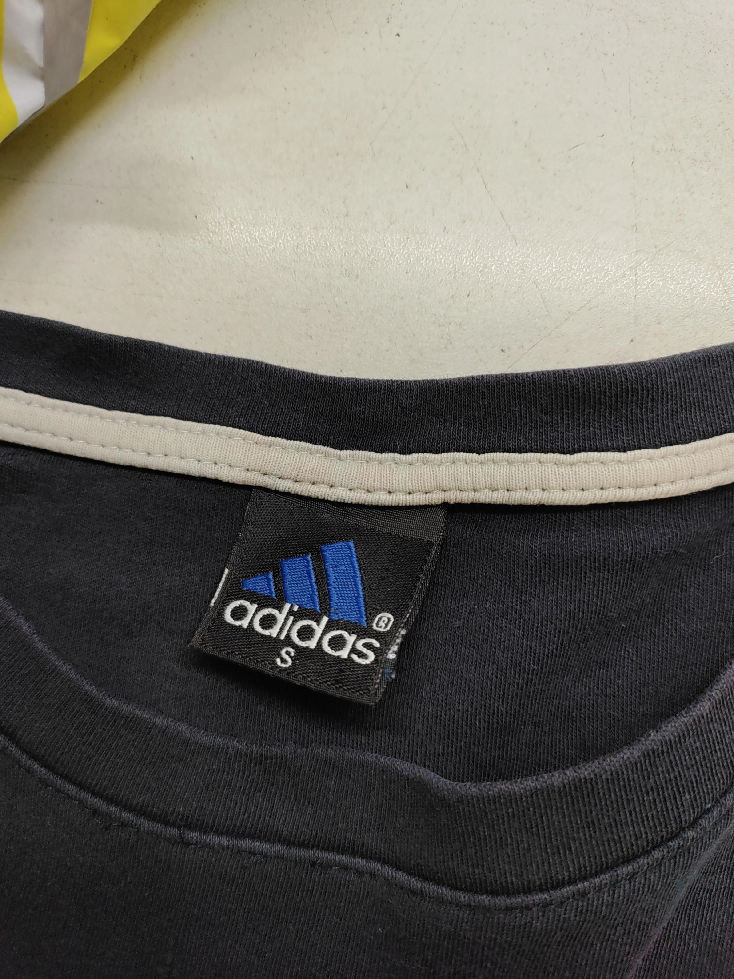 Adidas Men's T-Shirt S Blue 100% Cotton Basic - Image 5