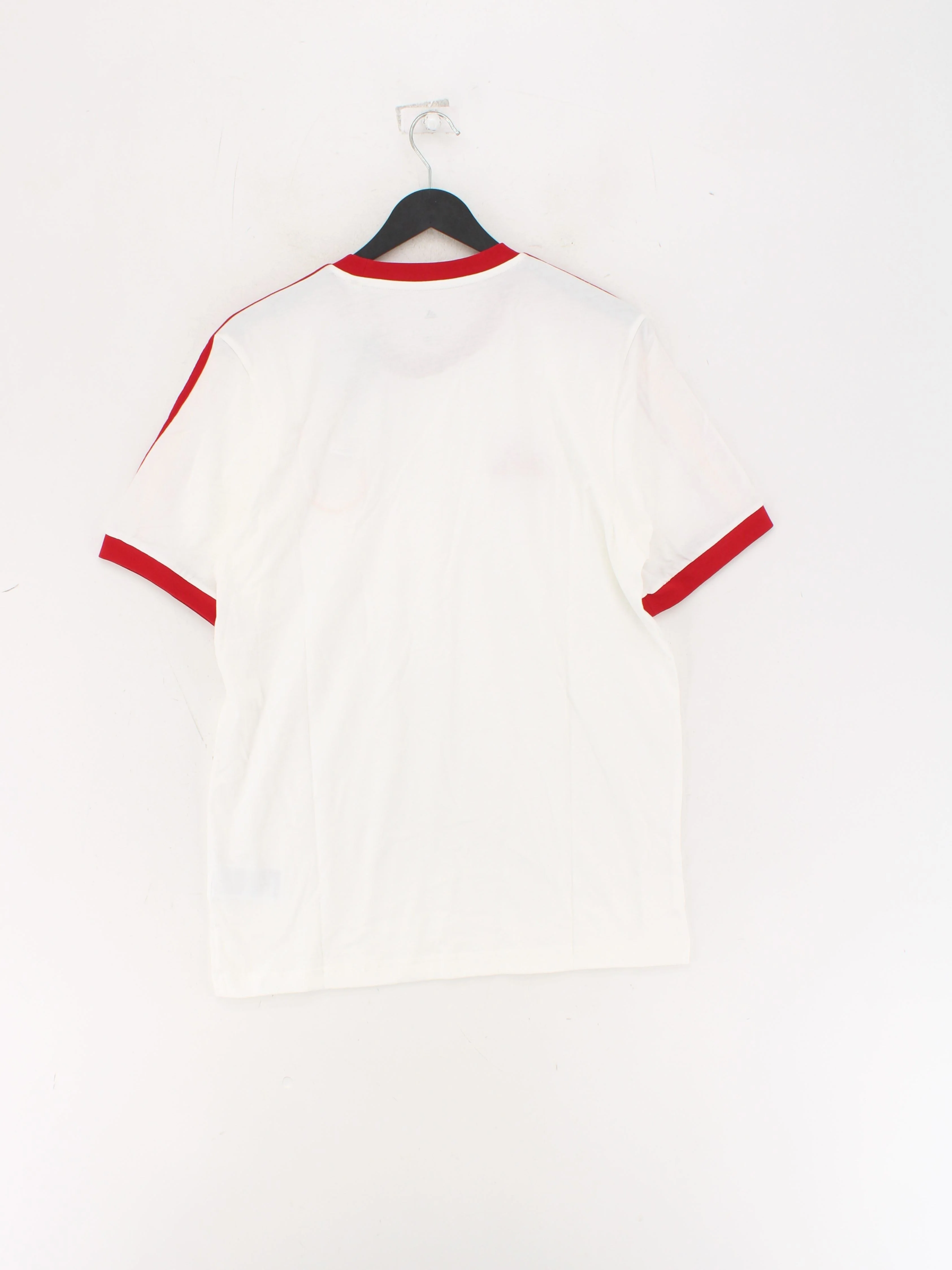 Adidas Men's T-Shirt S White 100% Cotton Crew Neck Basic New with tags - Image 2