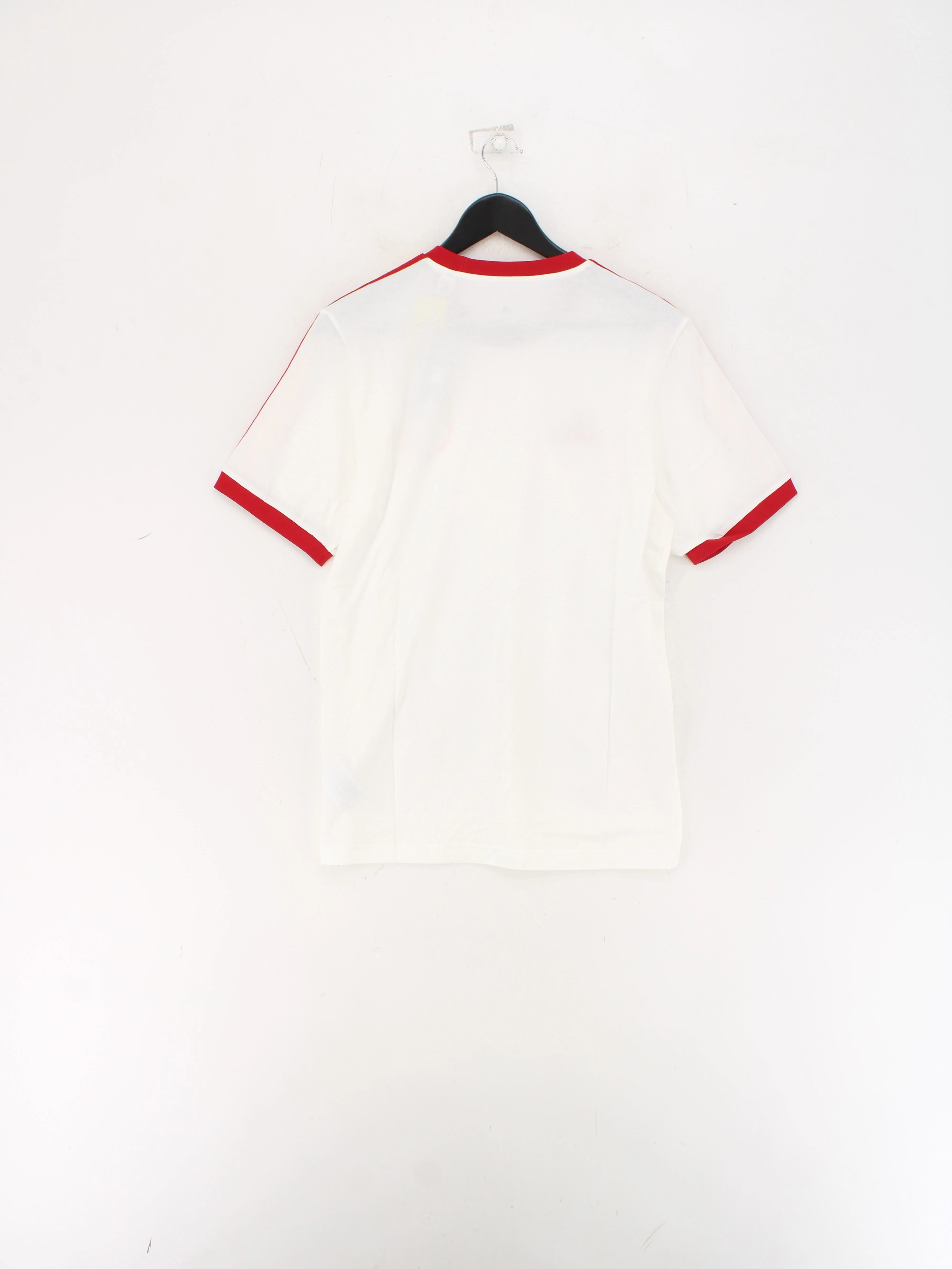 Adidas Men's T-Shirt S White 100% Cotton Crew Neck Basic New with tags - Image 2