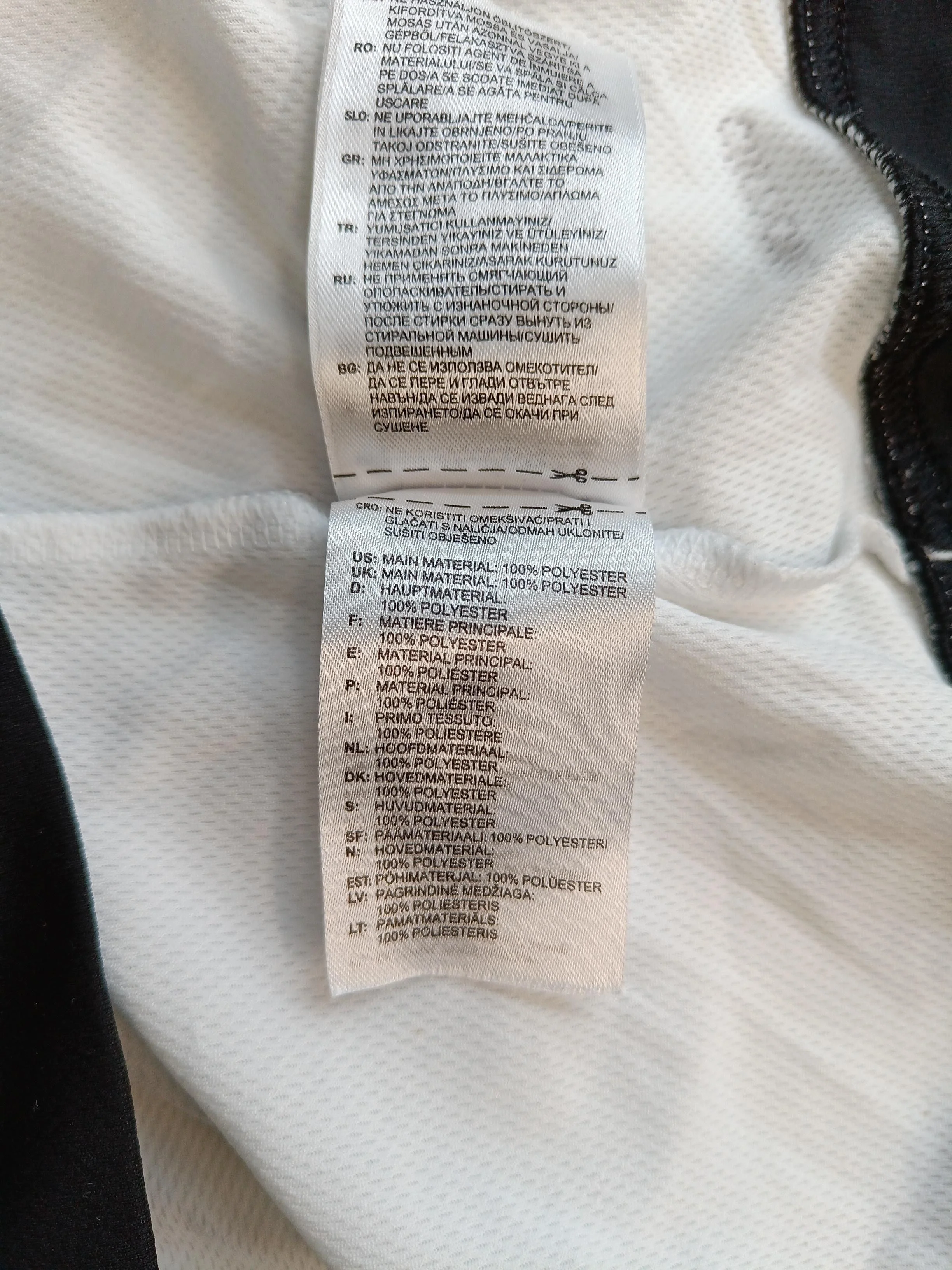 Adidas Men's T-Shirt S White 100% Polyester Round Neck Basic - Image 7
