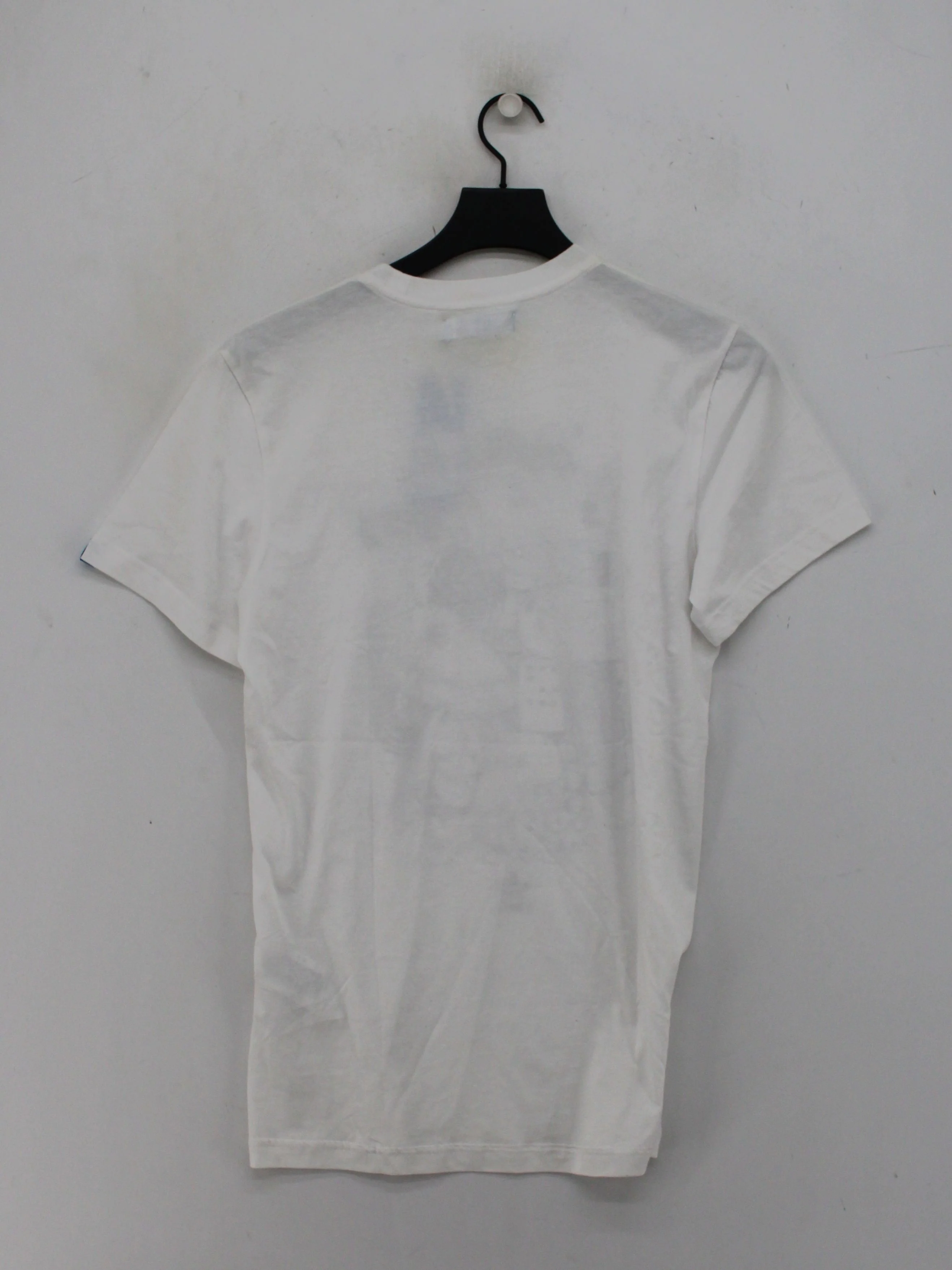 Adidas Men's T-Shirt S White Graphic 100% Cotton Basic - Image 2