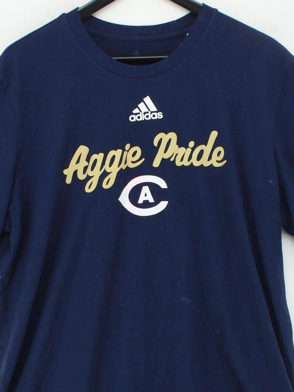 Adidas Men's T-Shirt XL Blue Graphic 100% Cotton Basic - Image 3