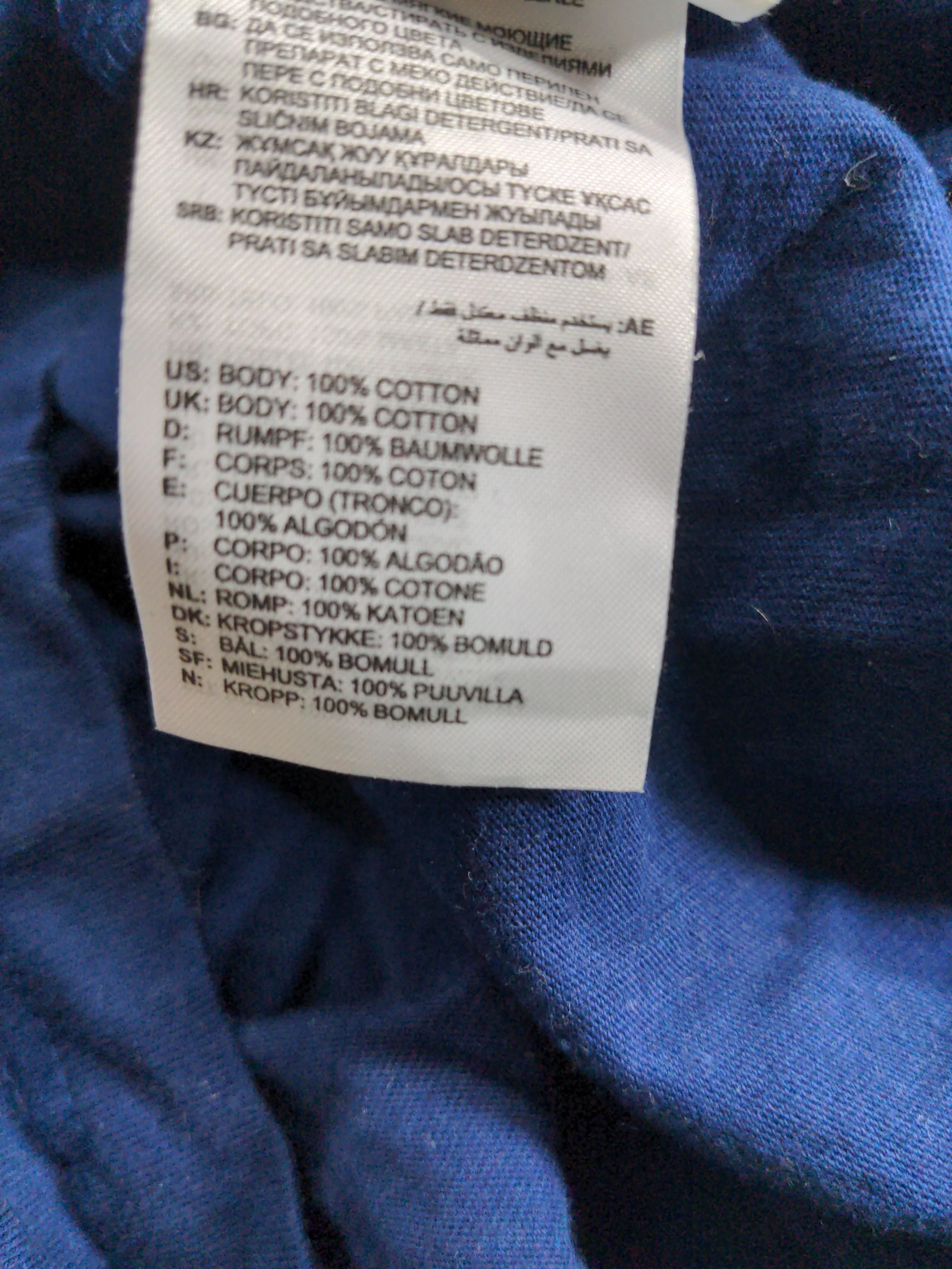 Adidas Men's T-Shirt XL Blue Graphic 100% Cotton Basic - Image 7