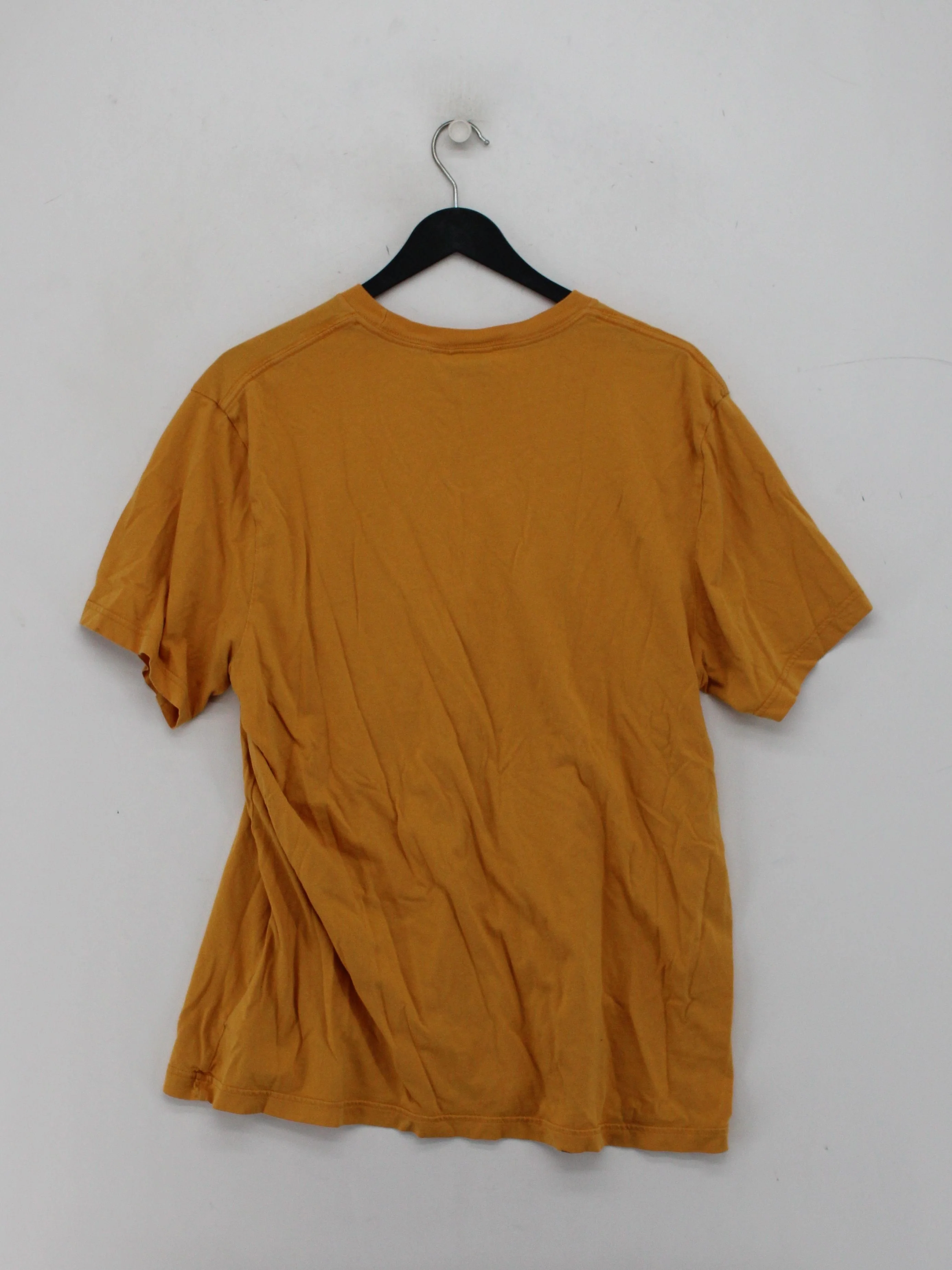 Adidas Men's T-Shirt XL Yellow Graphic 100% Cotton Basic - Image 2