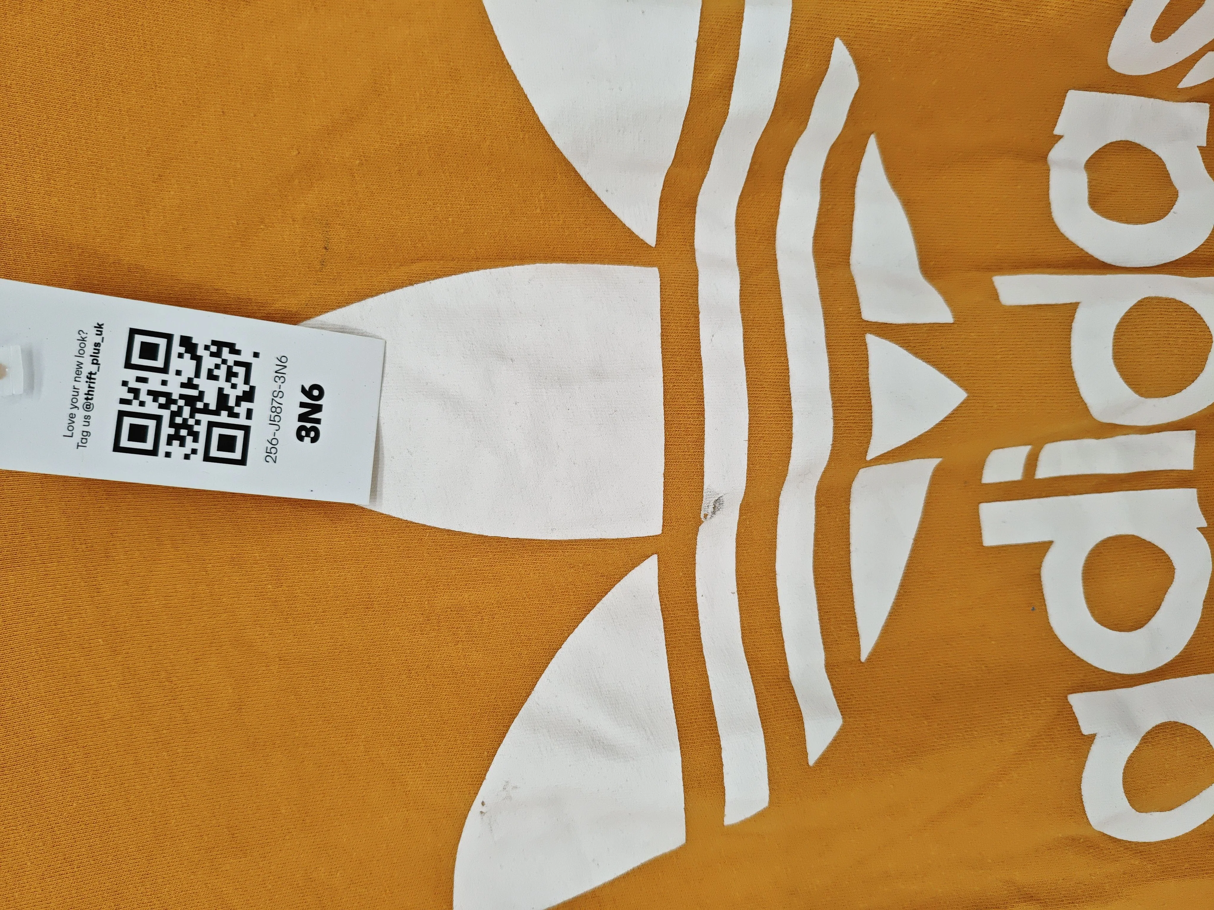 Adidas Men's T-Shirt XL Yellow Graphic 100% Cotton Basic - Image 5