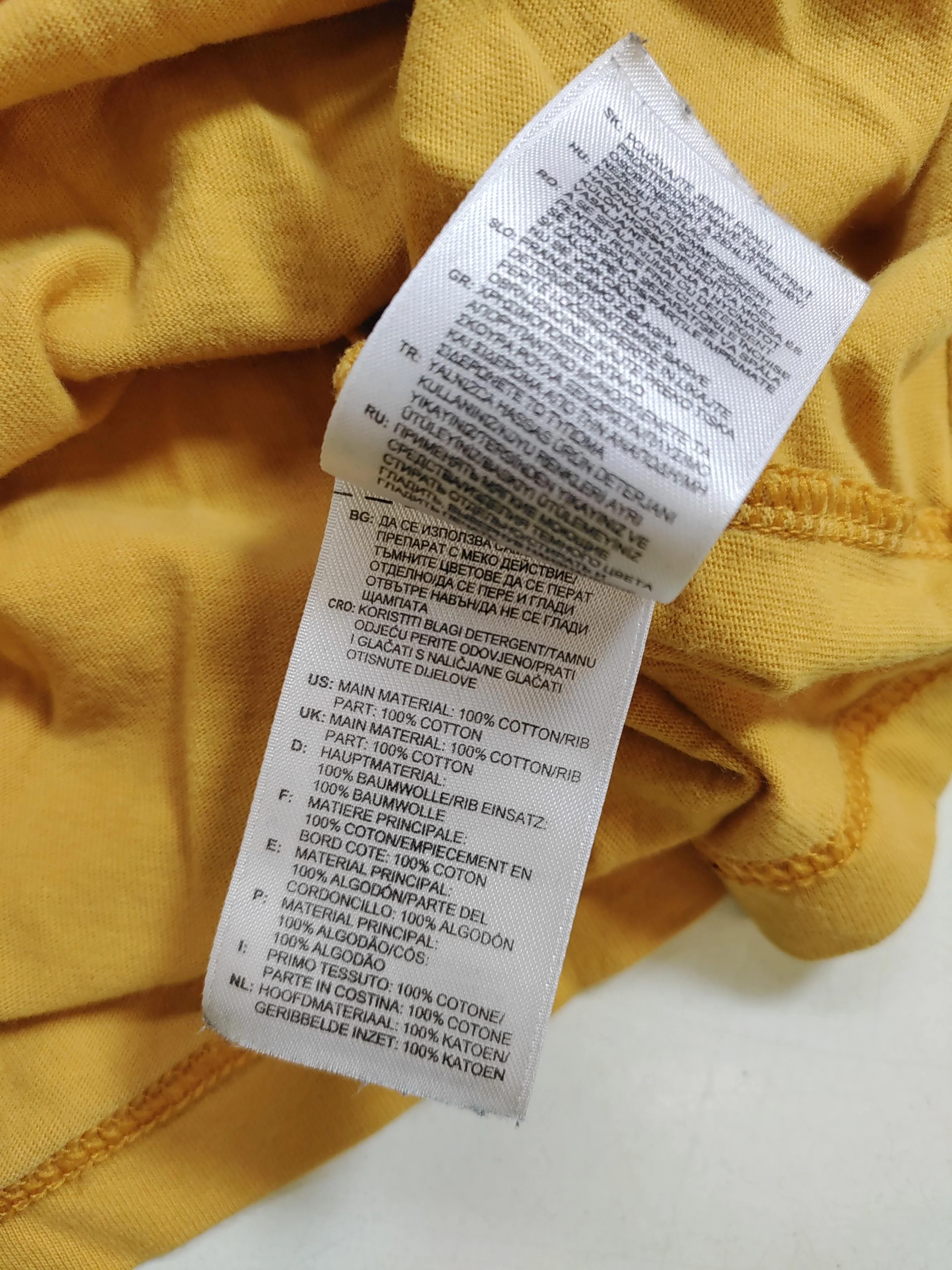 Adidas Men's T-Shirt XL Yellow Graphic 100% Cotton Basic - Image 7