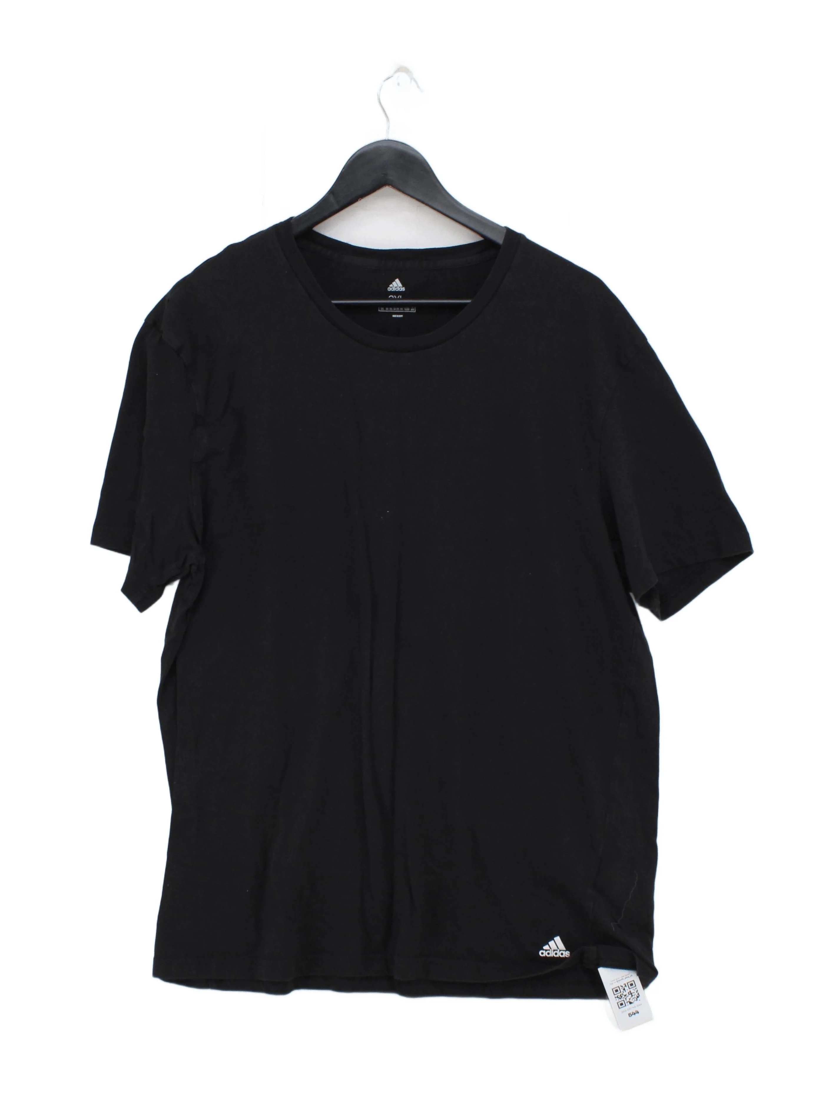 Adidas Men's T-Shirt XXL Black 100% Cotton Basic
