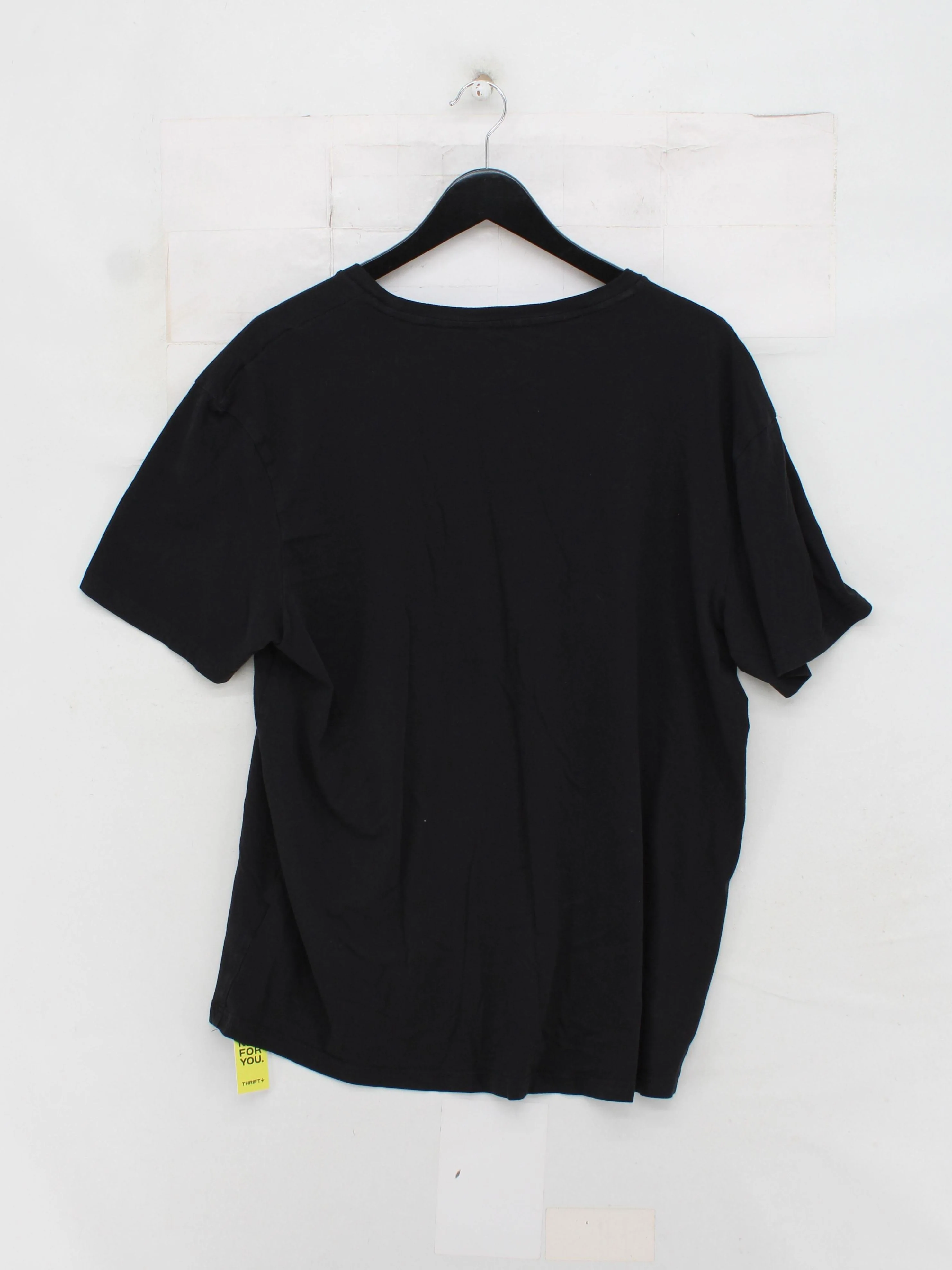Adidas Men's T-Shirt XXL Black Graphic 100% Cotton Crew Neck Basic - Image 2