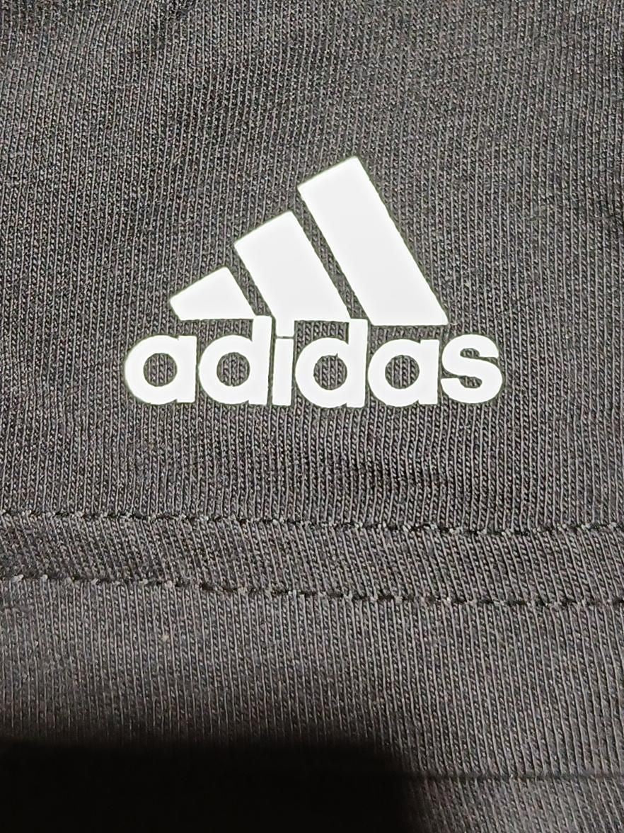 Adidas Men's T-Shirt XXL Black Graphic 100% Cotton Crew Neck Basic - Image 5