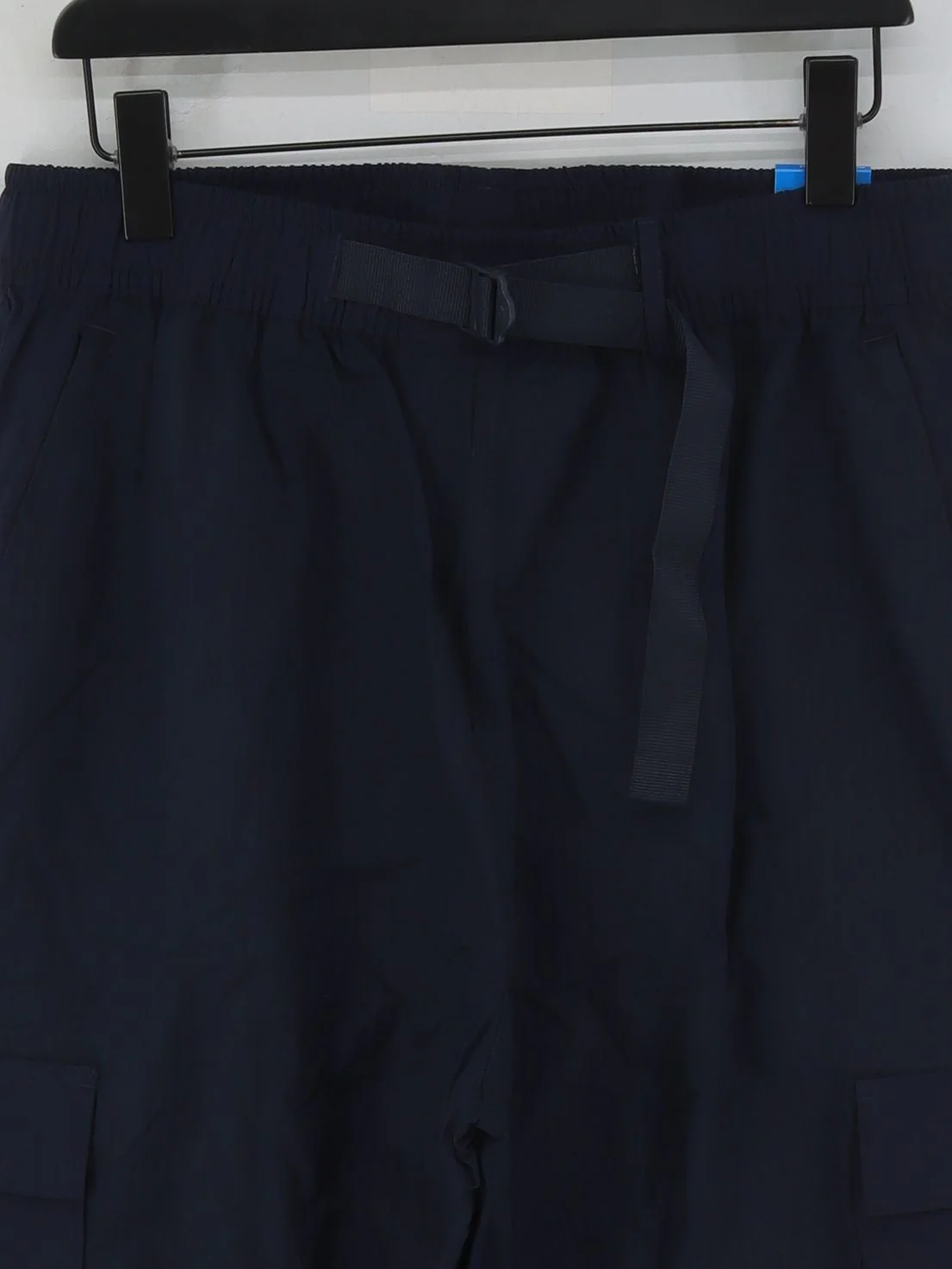 Adidas Men's Trousers L Blue Cotton with Nylon Straight Cargo New with tags - Image 3