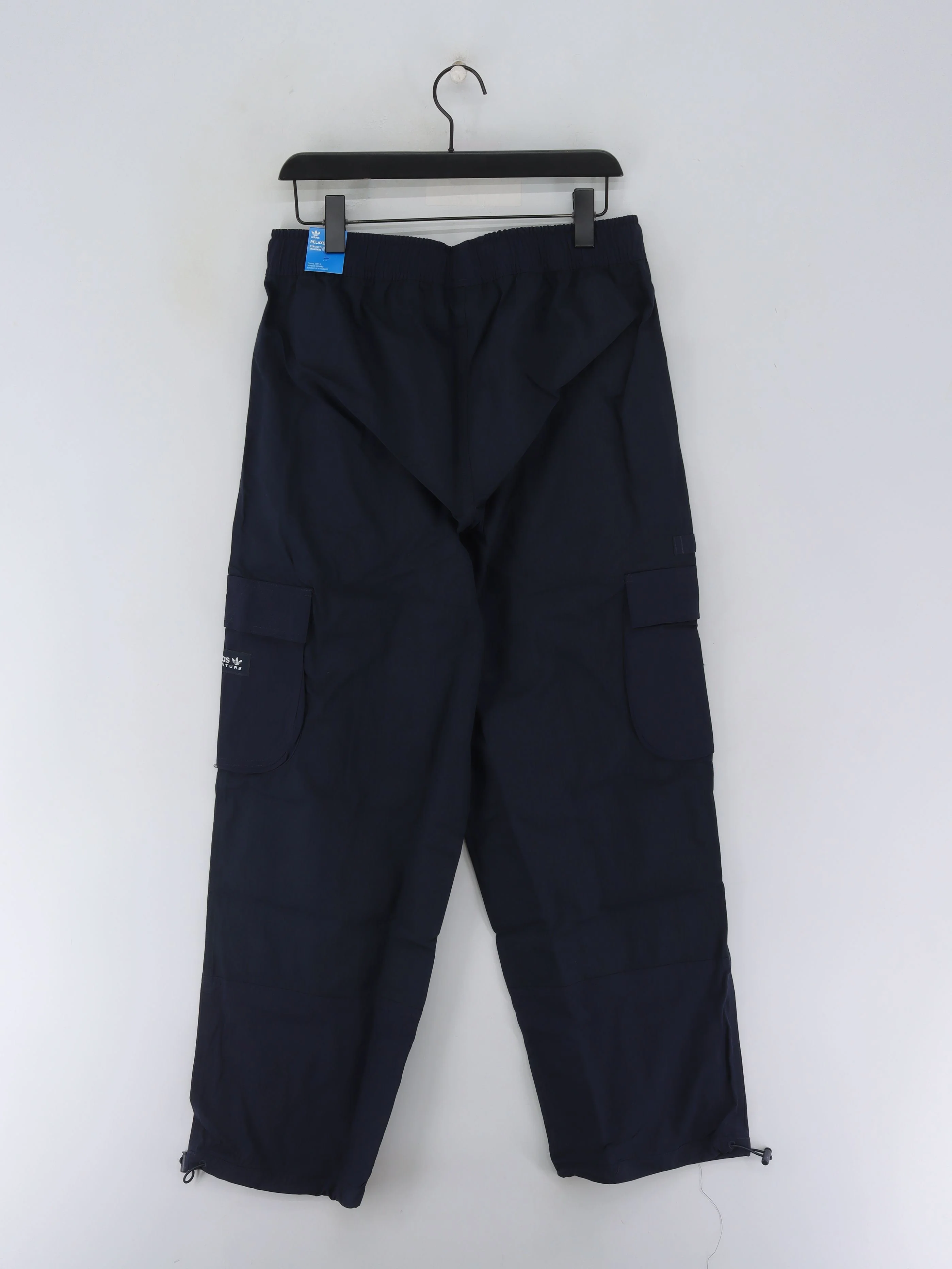 Adidas Men's Trousers L Blue Cotton with Nylon Straight Cargo New with tags - Image 2