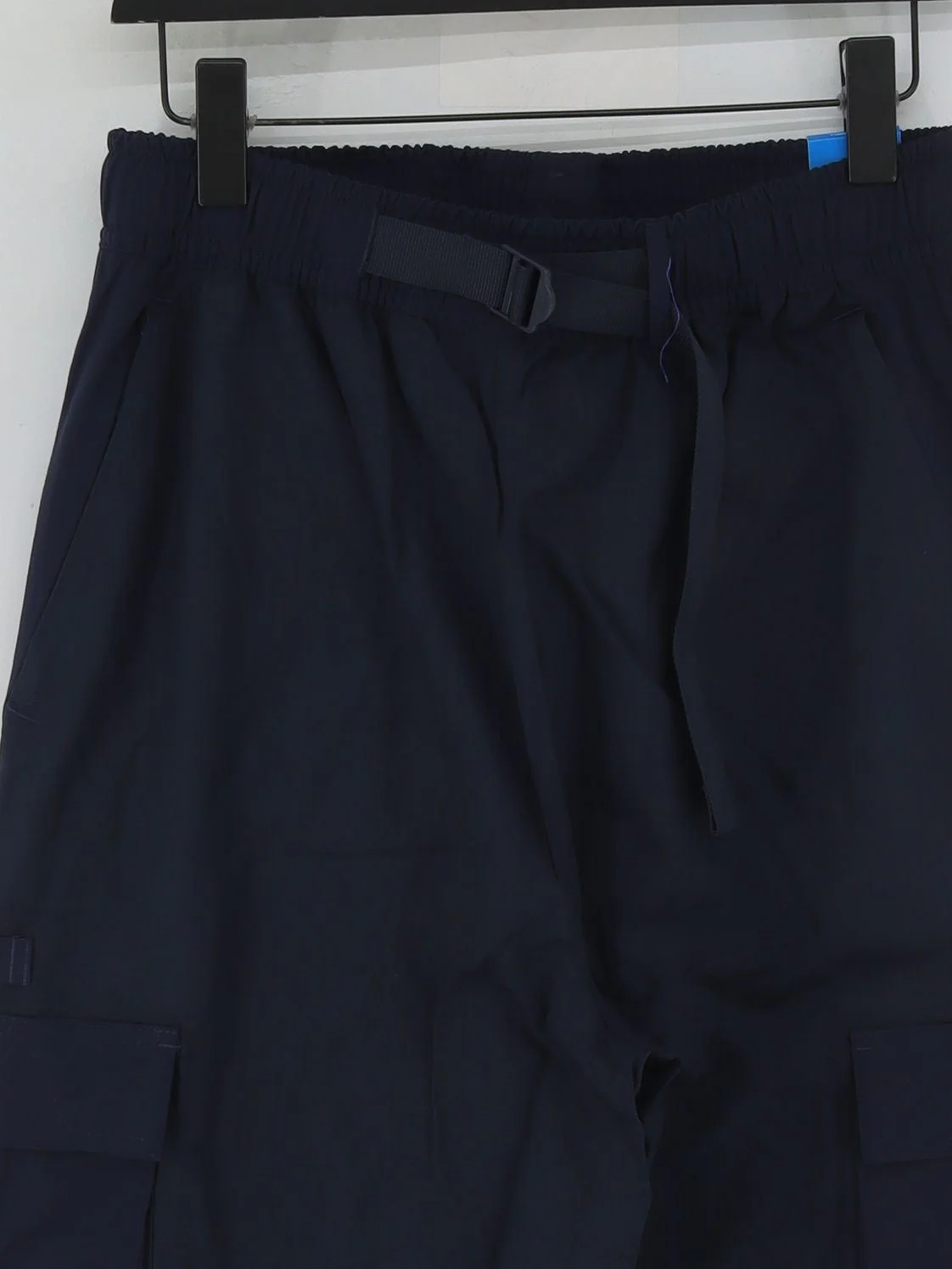 Adidas Men's Trousers M Blue Cotton with Nylon Straight Cargo New with tags - Image 3