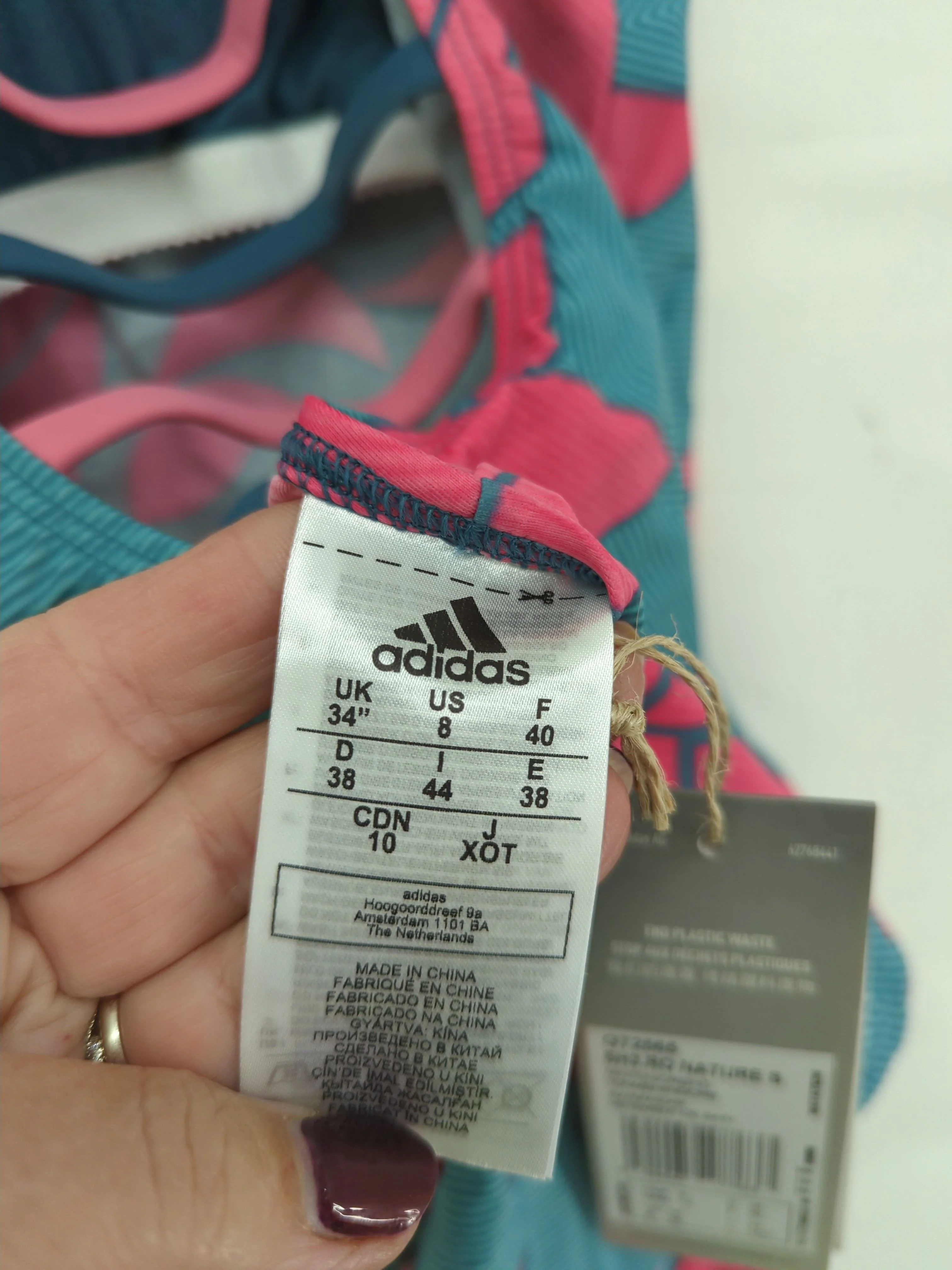 Adidas one-piece swimsuit in multi RRP £25.5 - Image 5