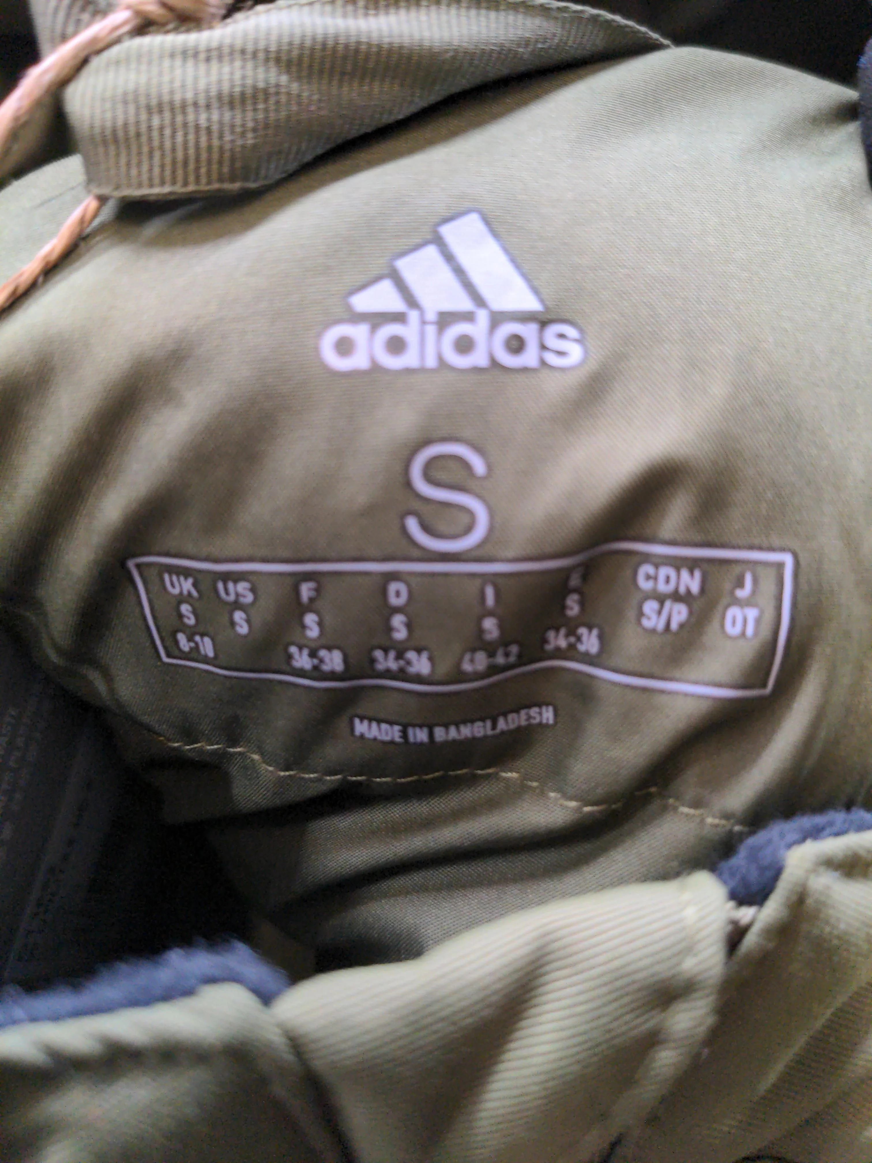 Adidas Parka jacket green - Image 5