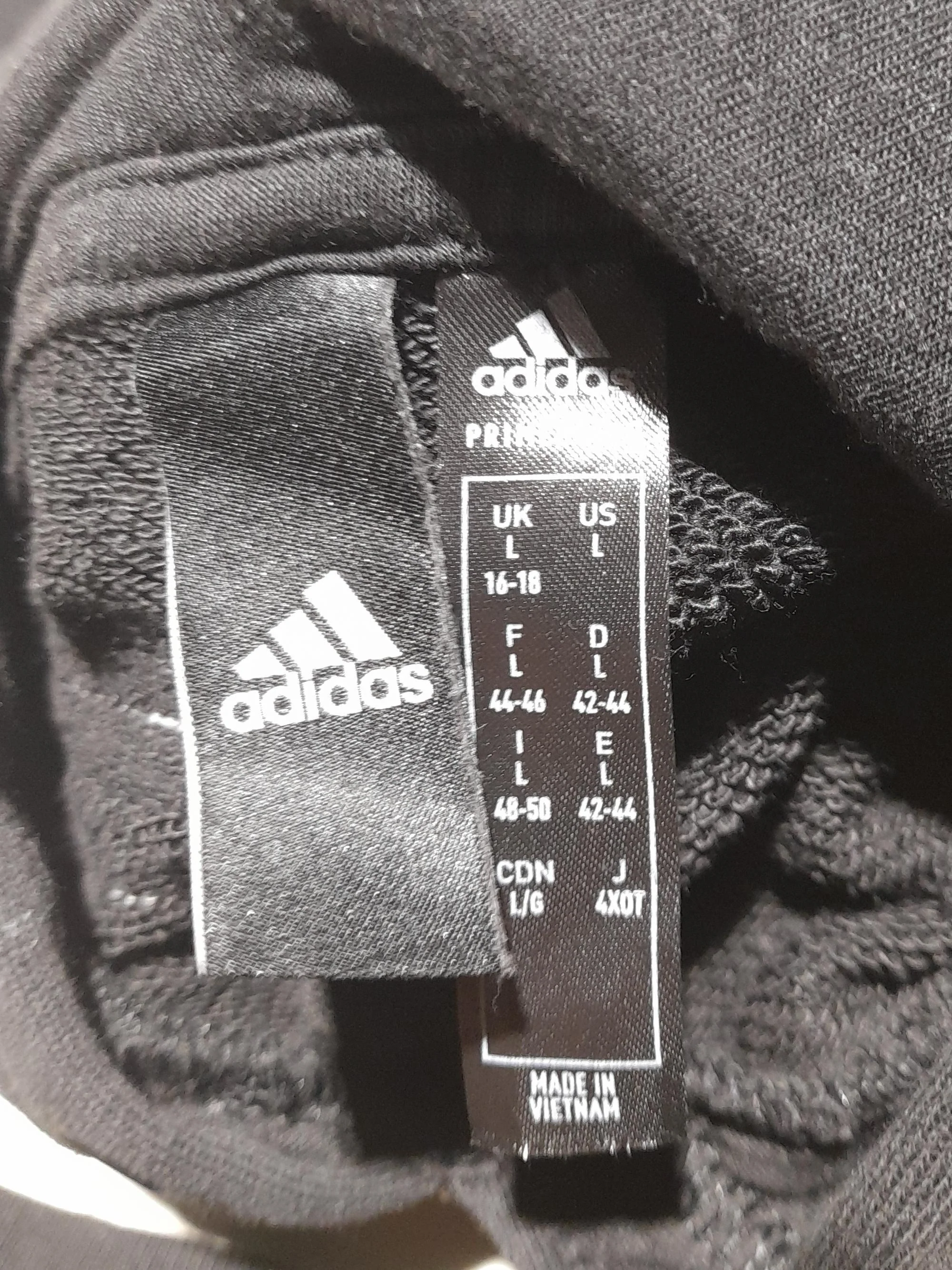 Adidas T-Shirt Mini Dress UK16 in Black - Image 5