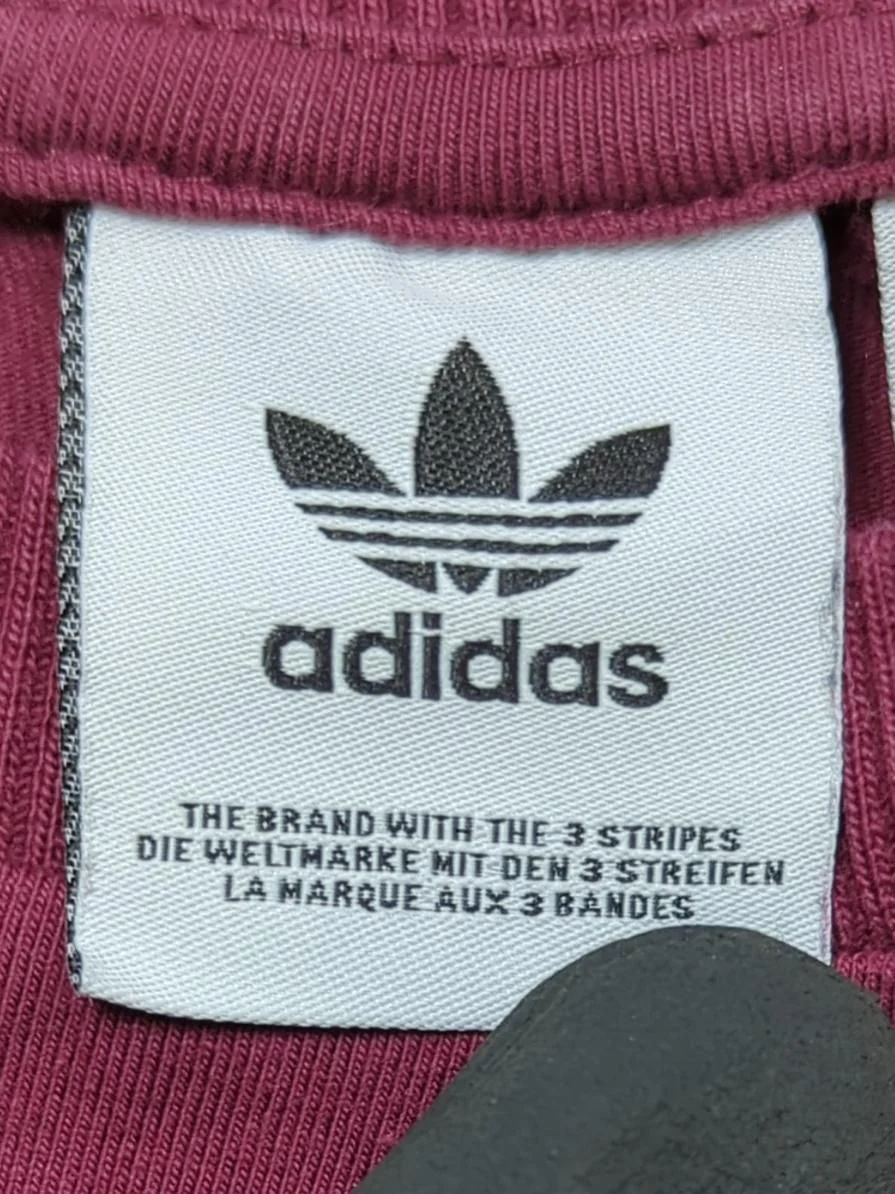 Adidas T-Shirt Mini Dress UK20 in Red - Image 5