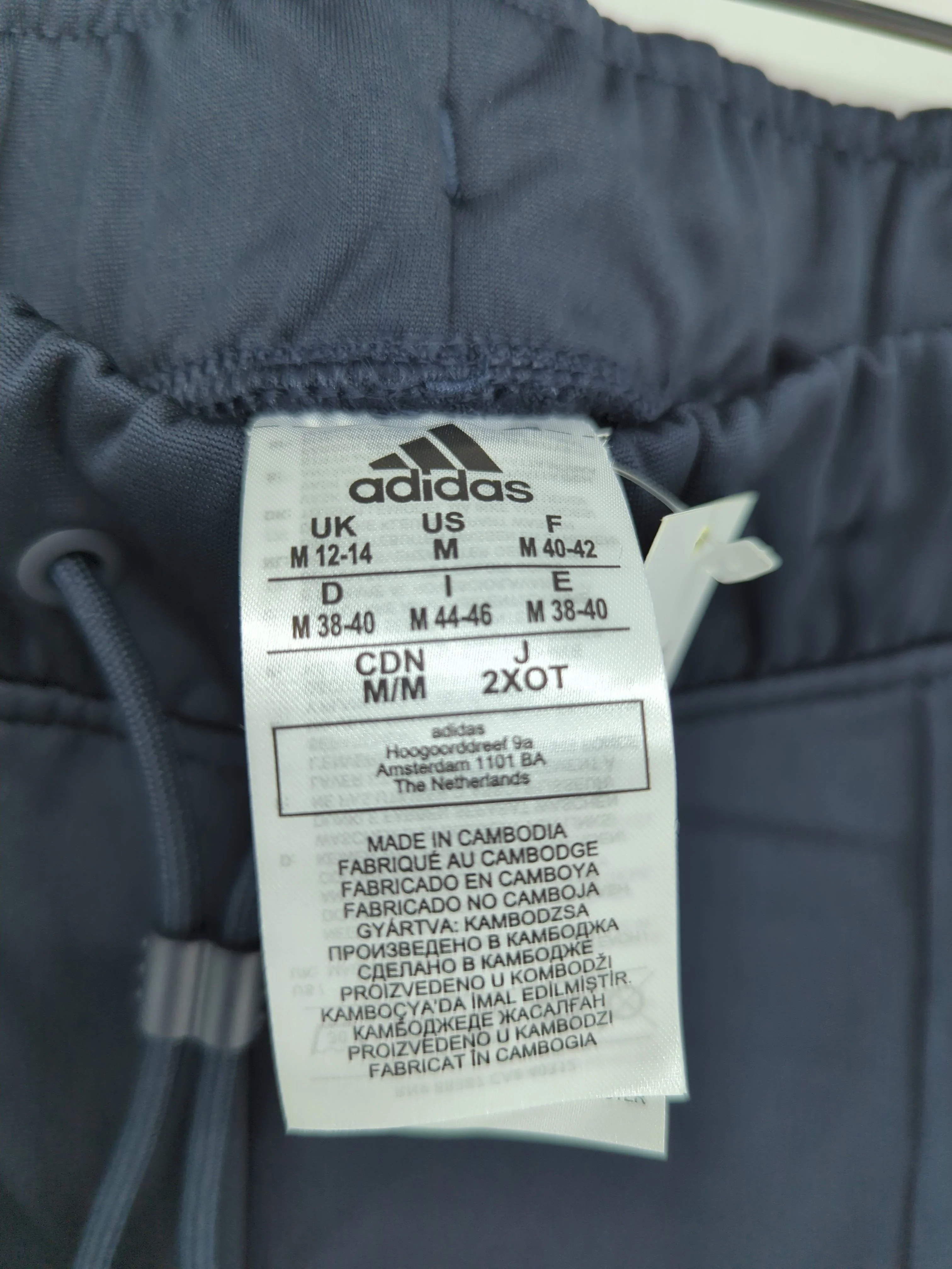 Adidas Track Pants trousers blue RRP £35 - Image 5