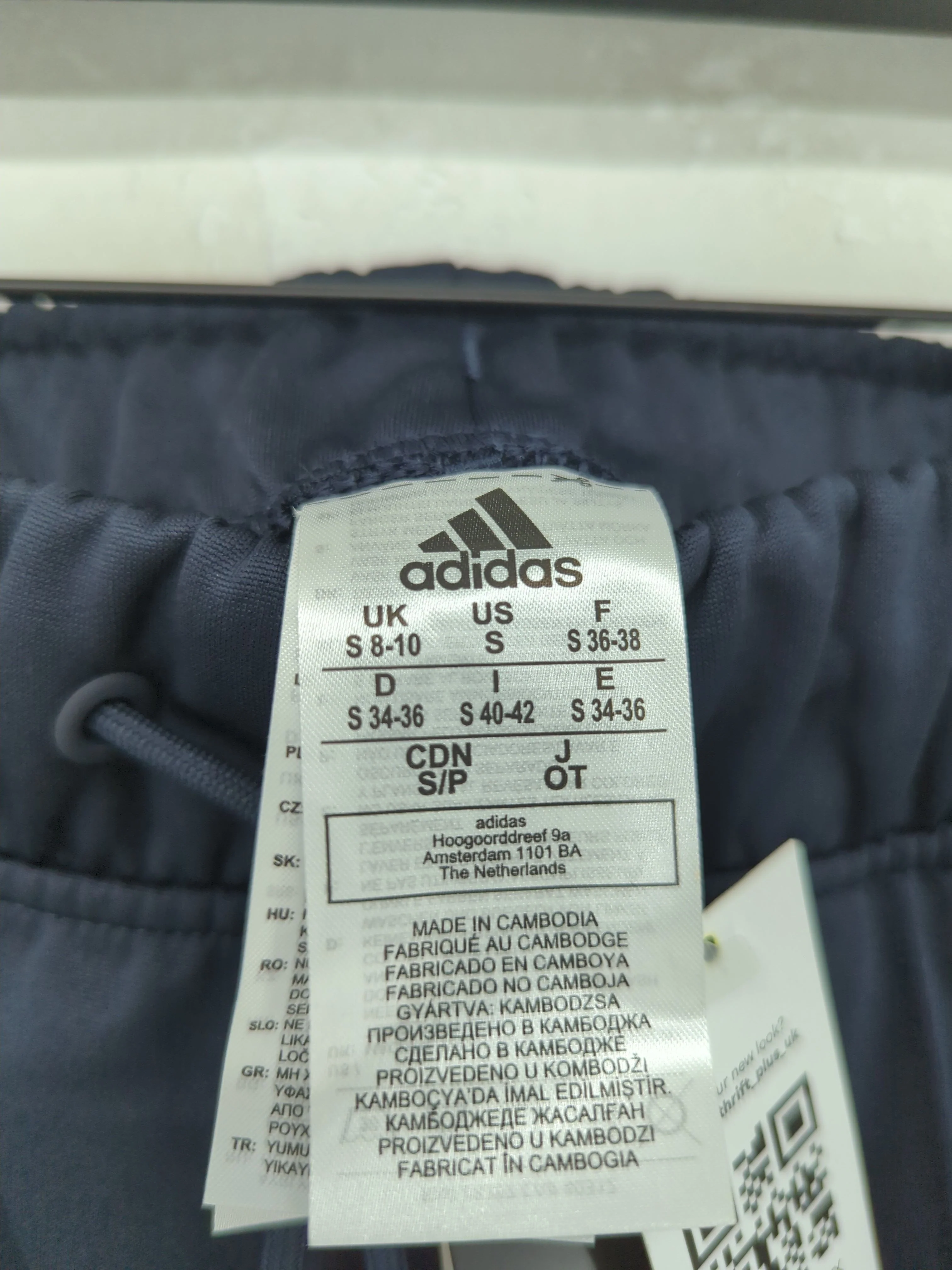 Adidas Track Pants trousers blue RRP £35 - Image 5